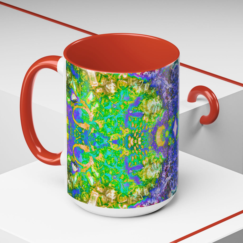 Intergalactic Infinity Coffee Mug — Colorful Psychedelic Art 11/15oz