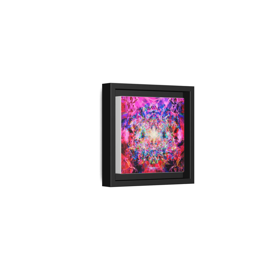 Arashaya Framed Canvas — Vibrant Psychedelic Wall Art