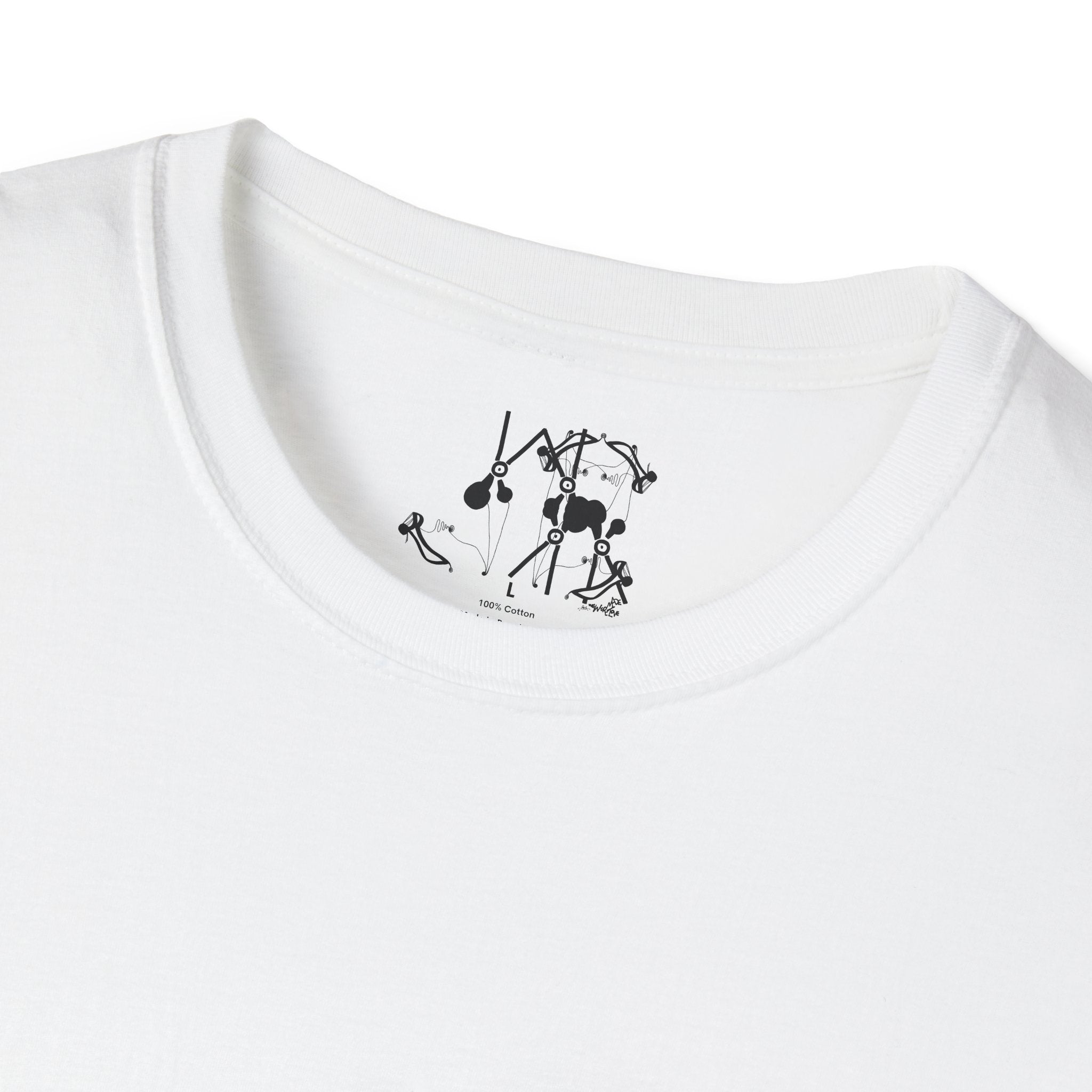 Dot Meets Dot Unisex Softstyle T-Shirt