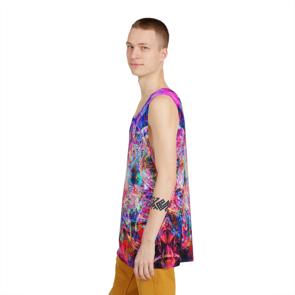 Arashaya Tank — All-Over-Print Men’s Summer Tank Top