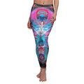 Hyperdimensional Butterfly 4 Leggings — Women's Vibrant All-Over-Print Yoga Leggings