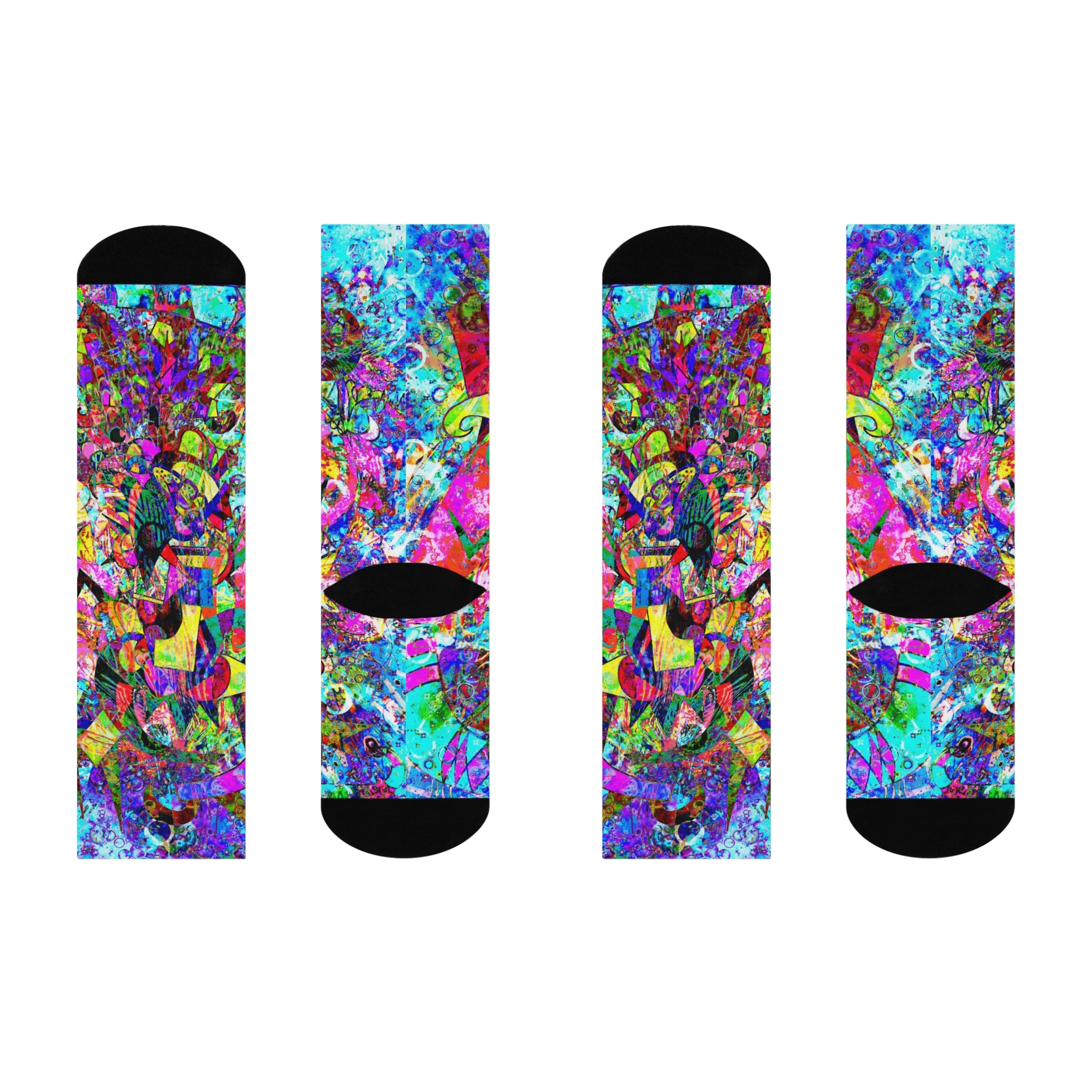 Love Monster Cushioned Crew Socks