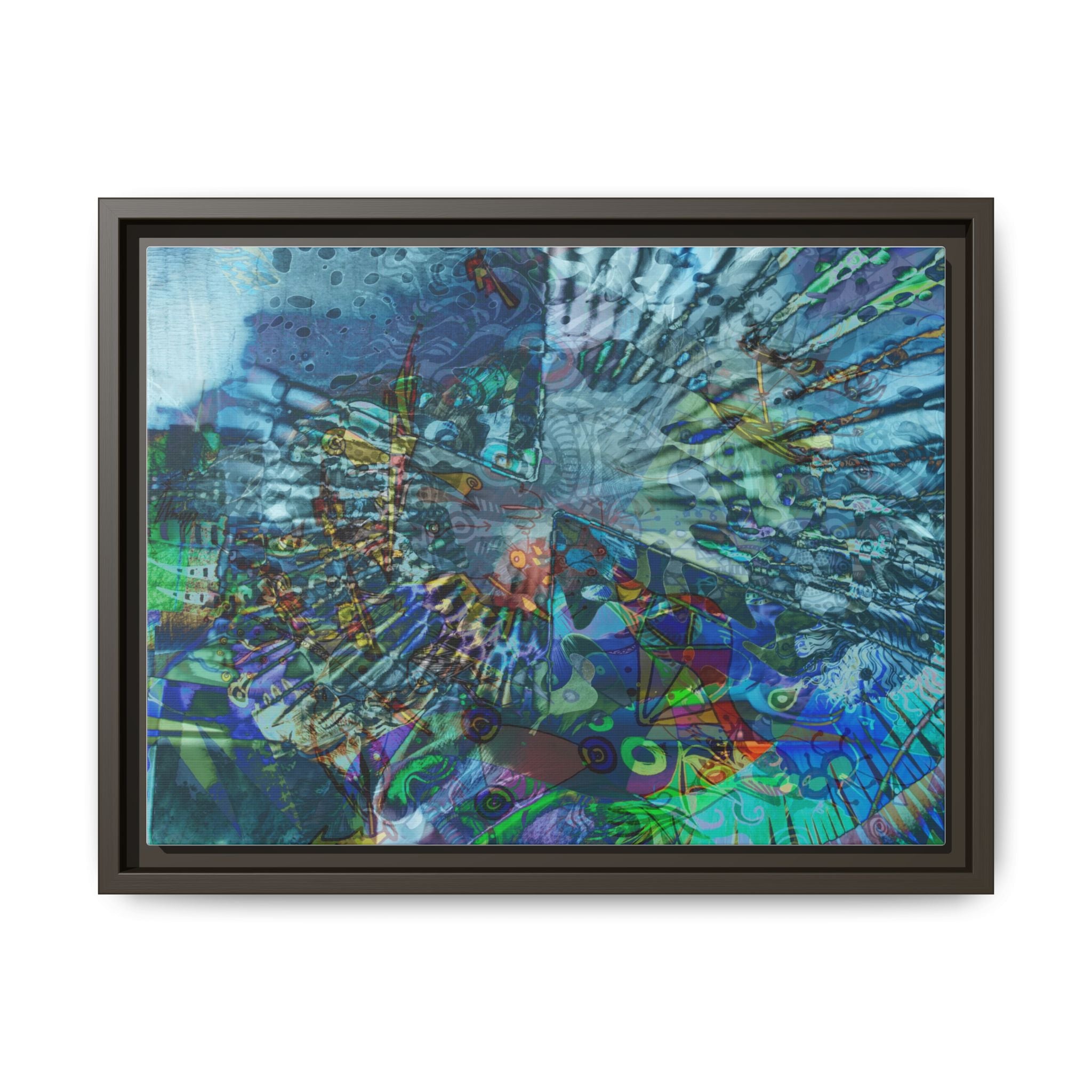 LucindaForevz21 Matte Canvas Framed Art