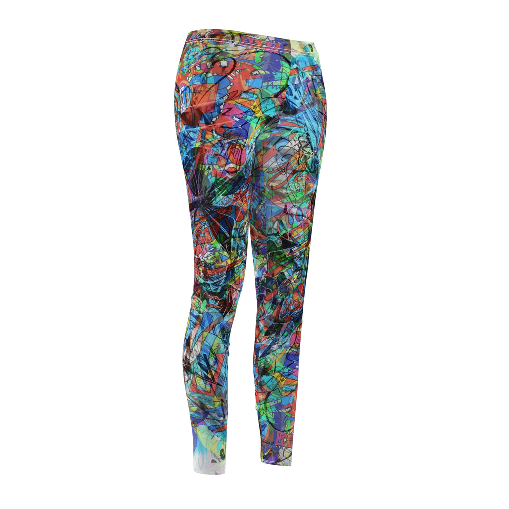 Now You're Stuck 7 Women's Cut & Sew Casual Leggings