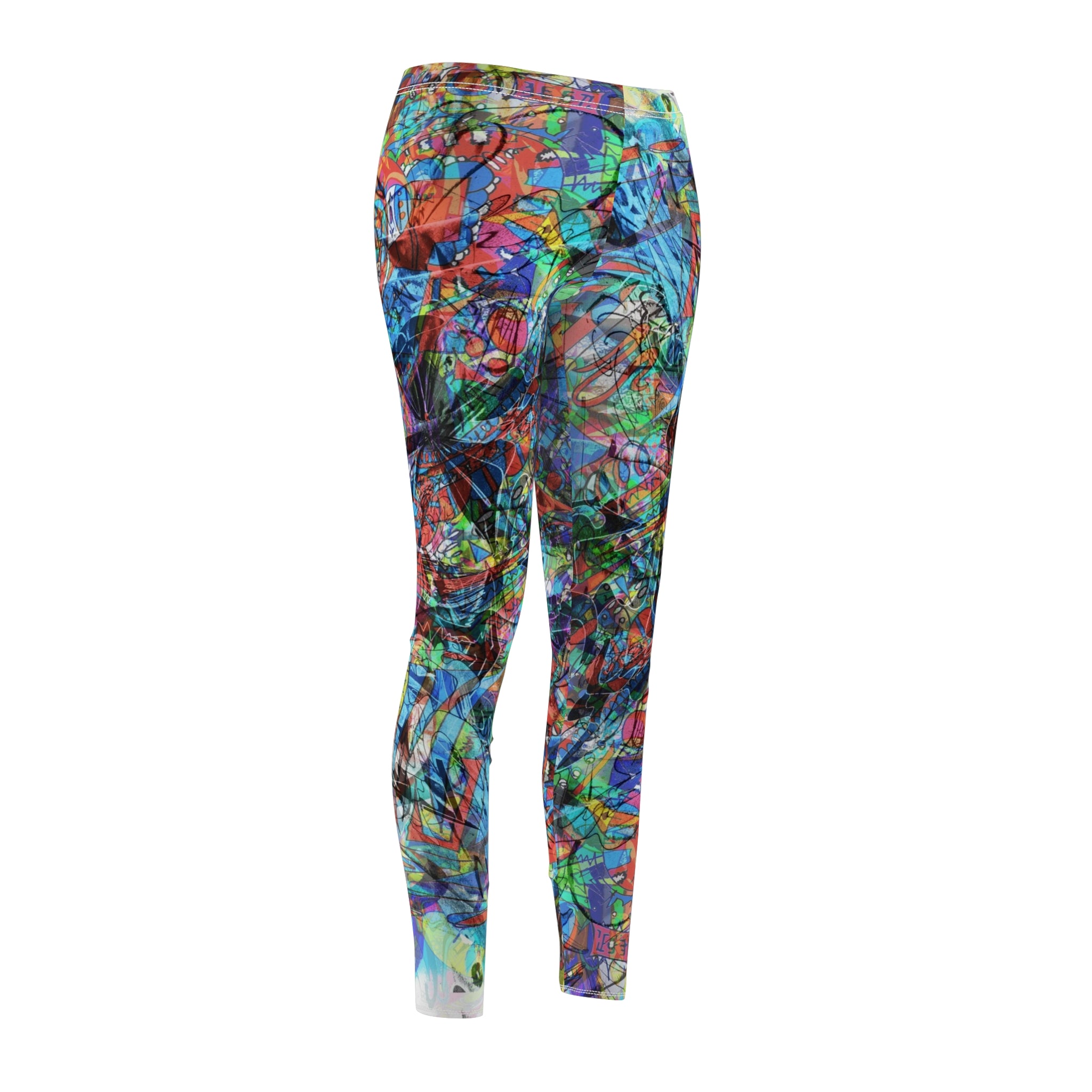 Now You're Stuck 7 Women's Cut & Sew Casual Leggings