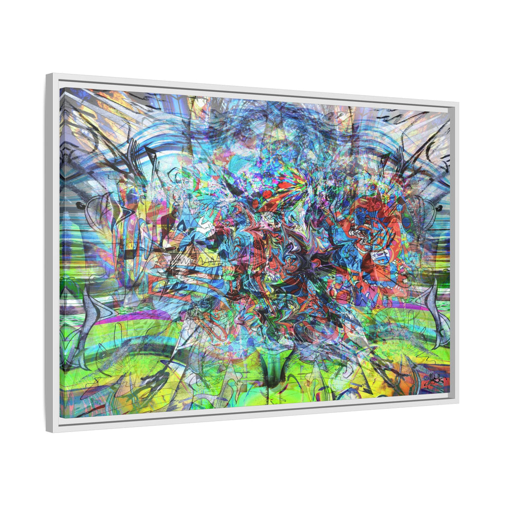 Now You're Stuck 44 Canvas Print — Framed Matte Wall Art