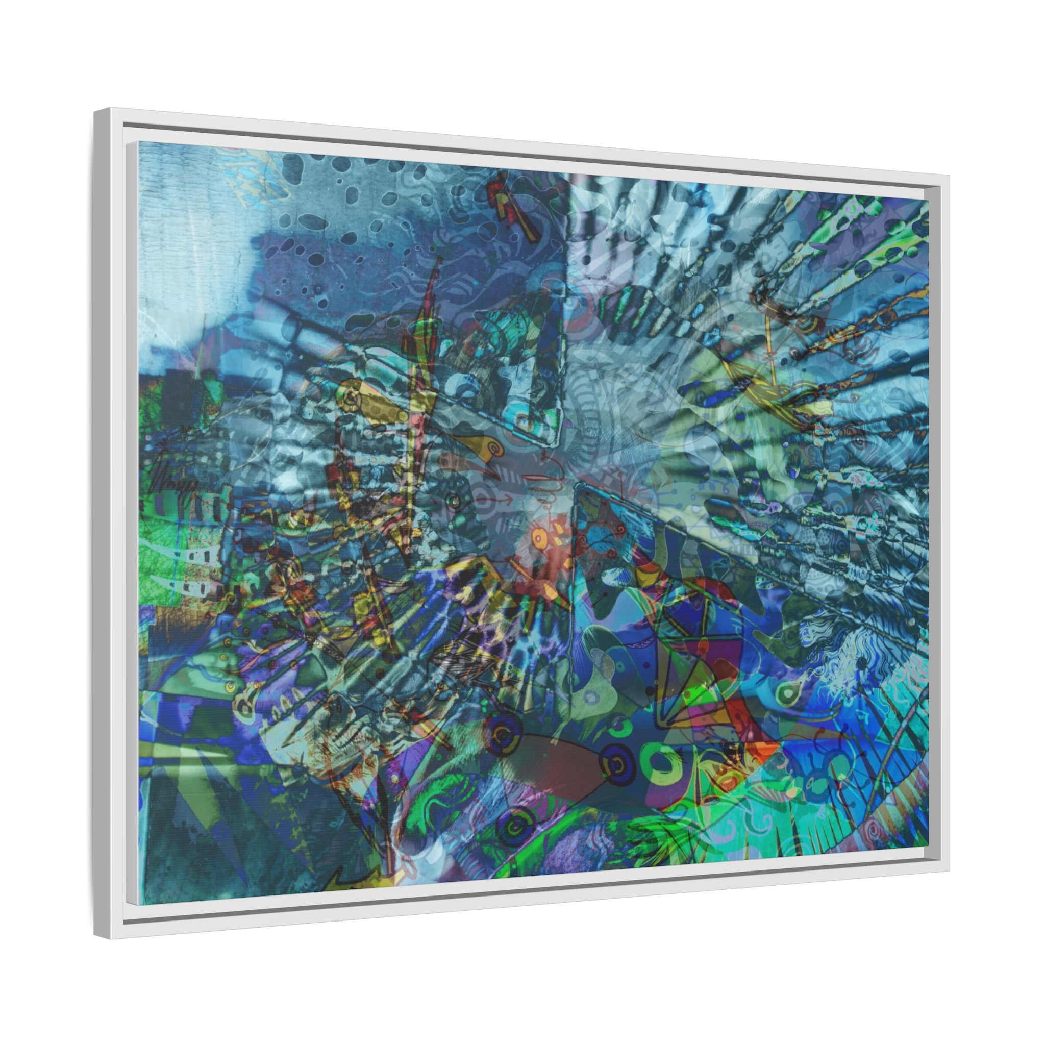 LucindaForevz21 Matte Canvas Framed Art