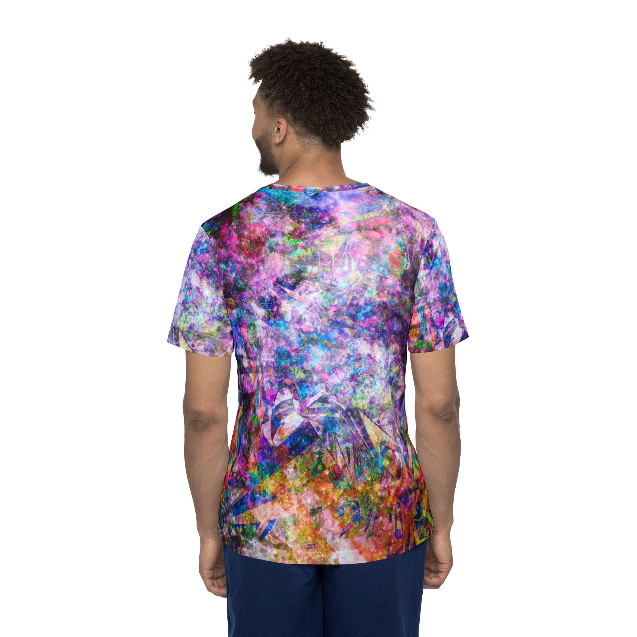 Space Shower 2 Men's Sports Jersey (AOP)