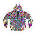 Neon Waffle Monster 12 Athletic Hoodie