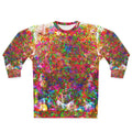 Neon Swirl Party Extravaganza Unisex Sweatshirt (AOP)