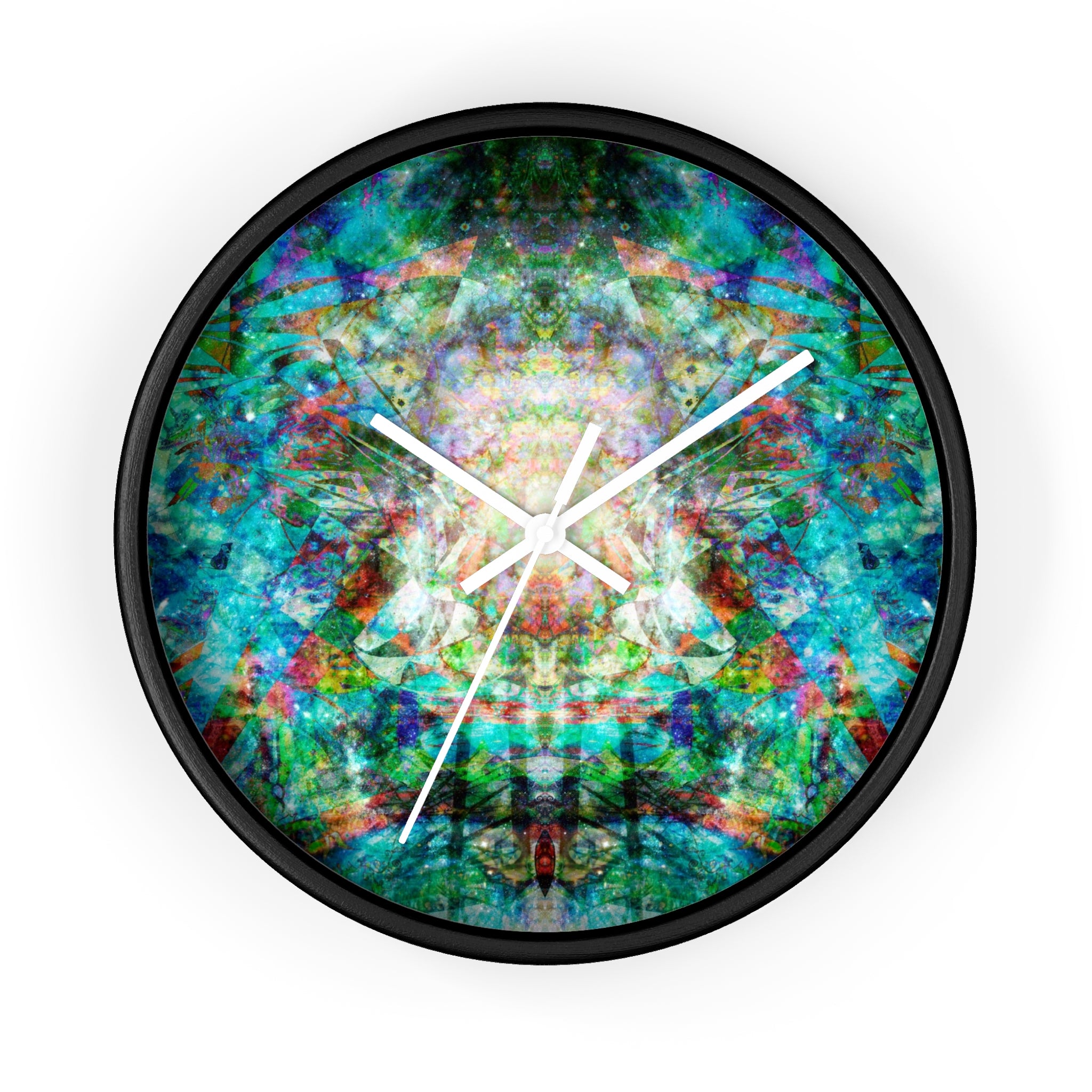 Face Glue Galaxy Hyperdimensional Pin Ball Wall Clock