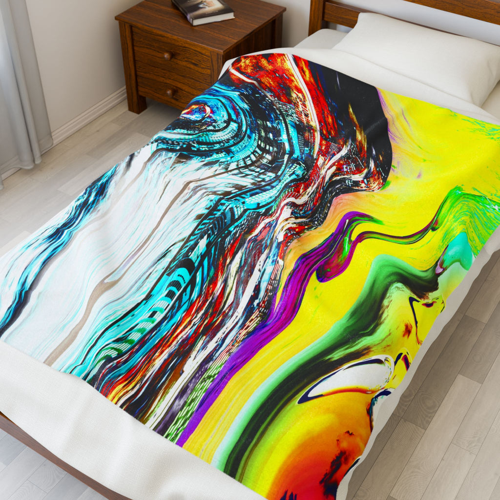 Slip And Slide Plush Blanket