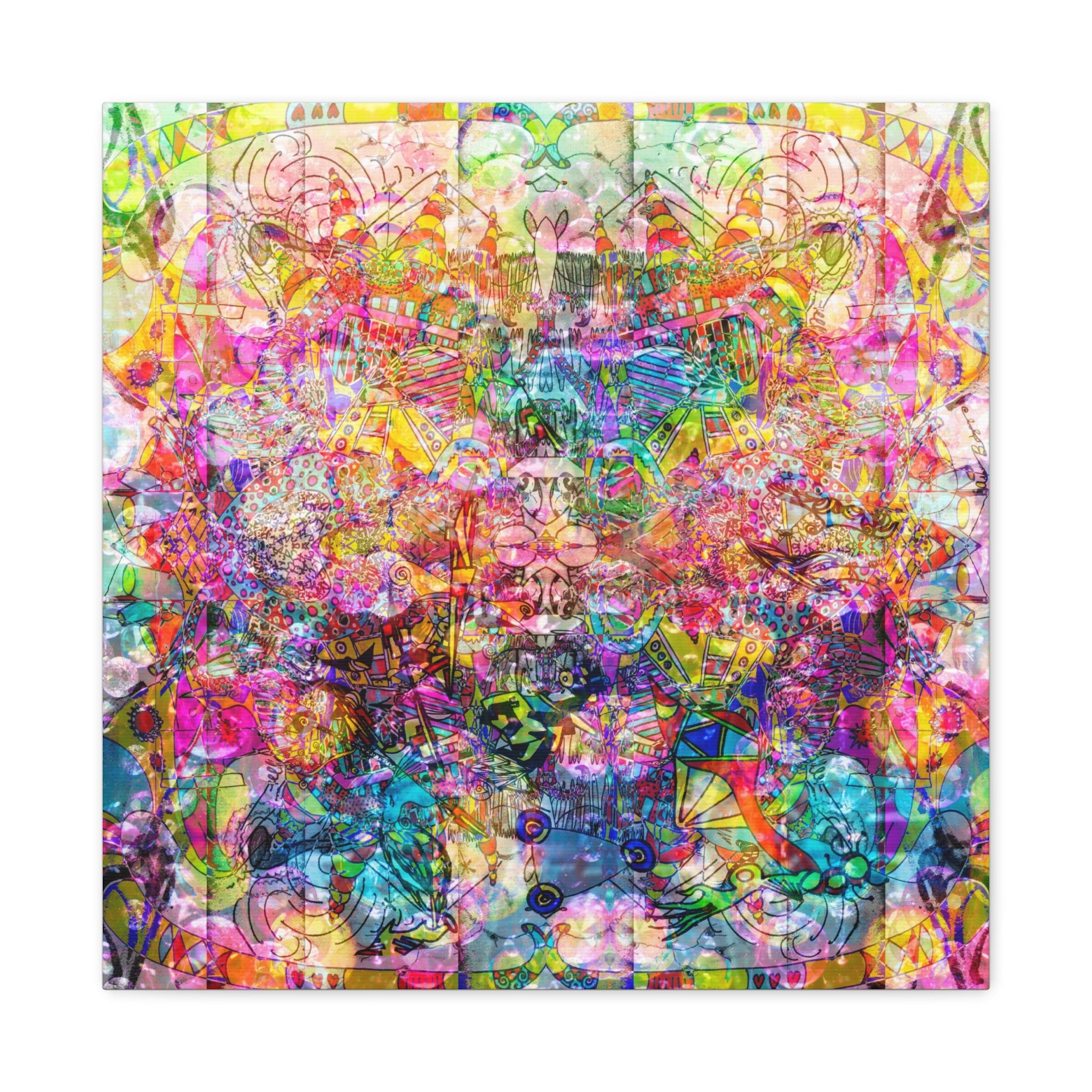 Dance Like There's No Tomorrow  — Colorful Stretched Wall Decor