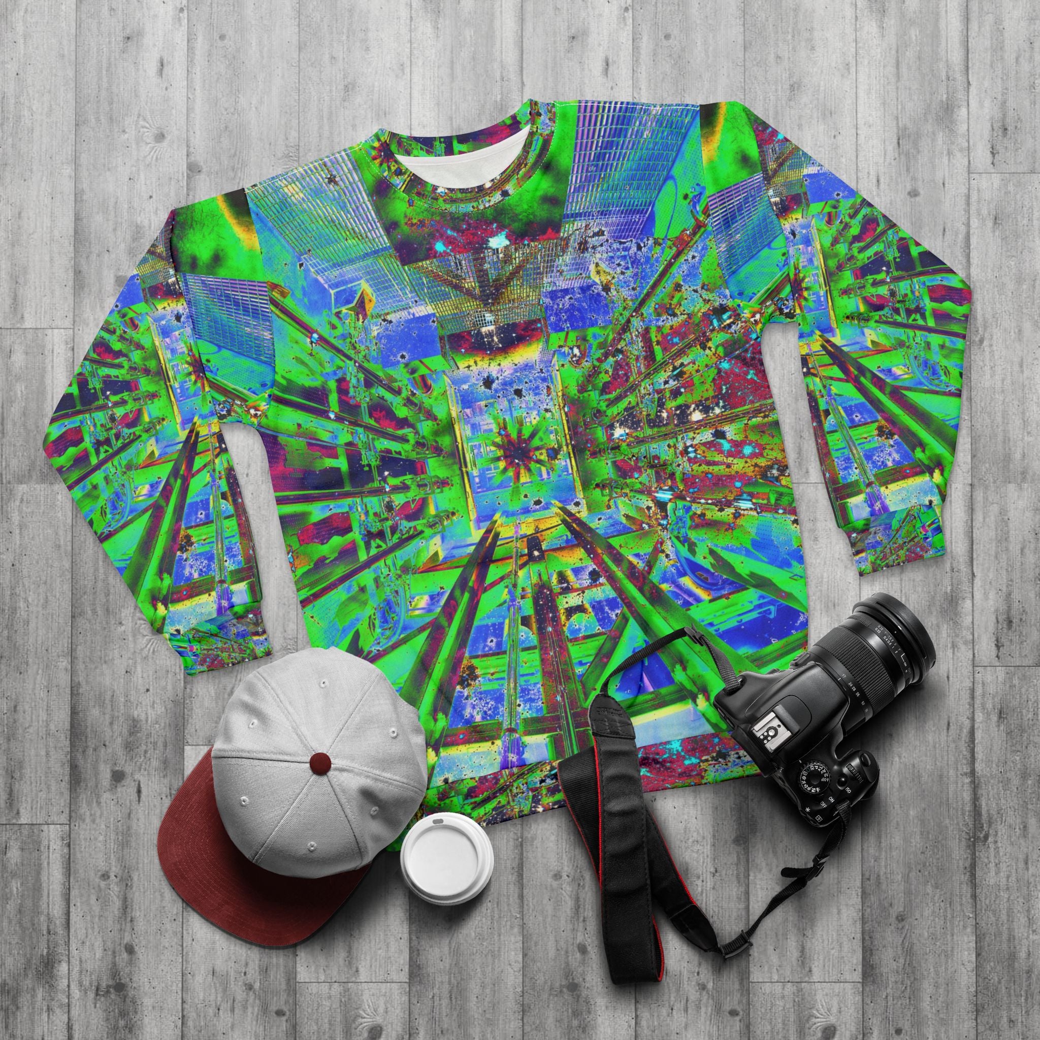 Hyperspace Room 22 Unisex Sweatshirt (AOP)