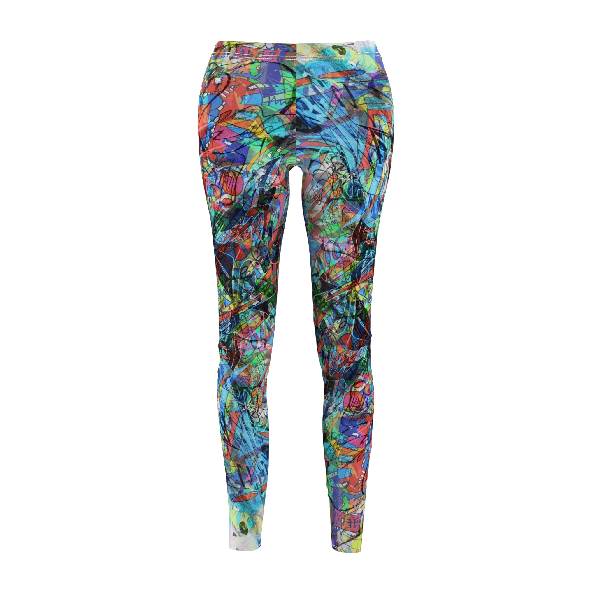 Now You're Stuck 7 Women's Cut & Sew Casual Leggings