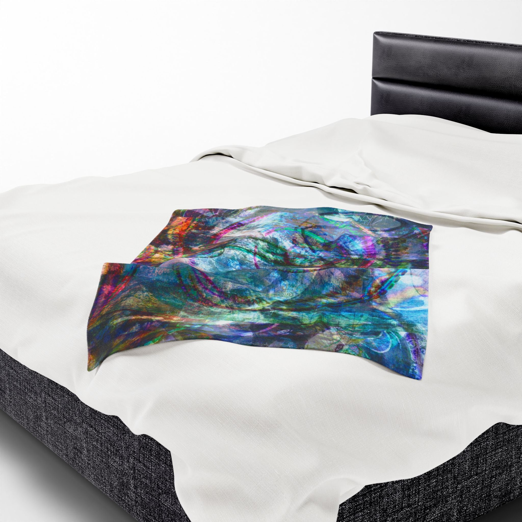 Mega Millionz Plush Blanket — Soft Multicolor Art Throw