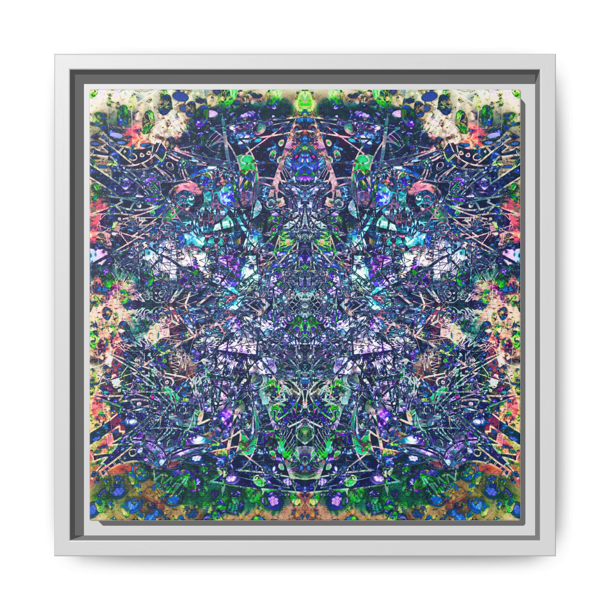 KAWABONGA Matte Canvas, Framed (Multi-color)