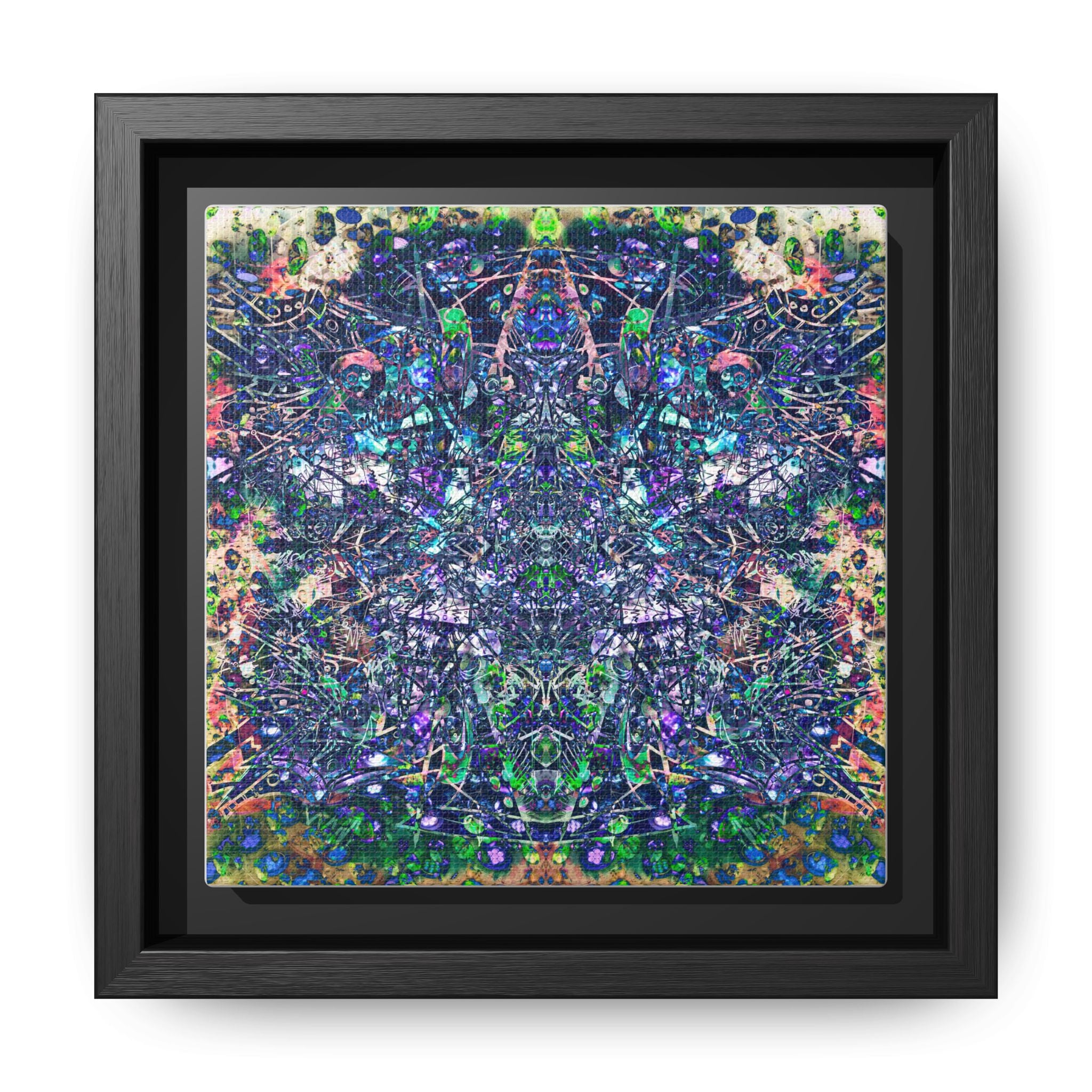 KAWABONGA Matte Canvas, Framed (Multi-color)