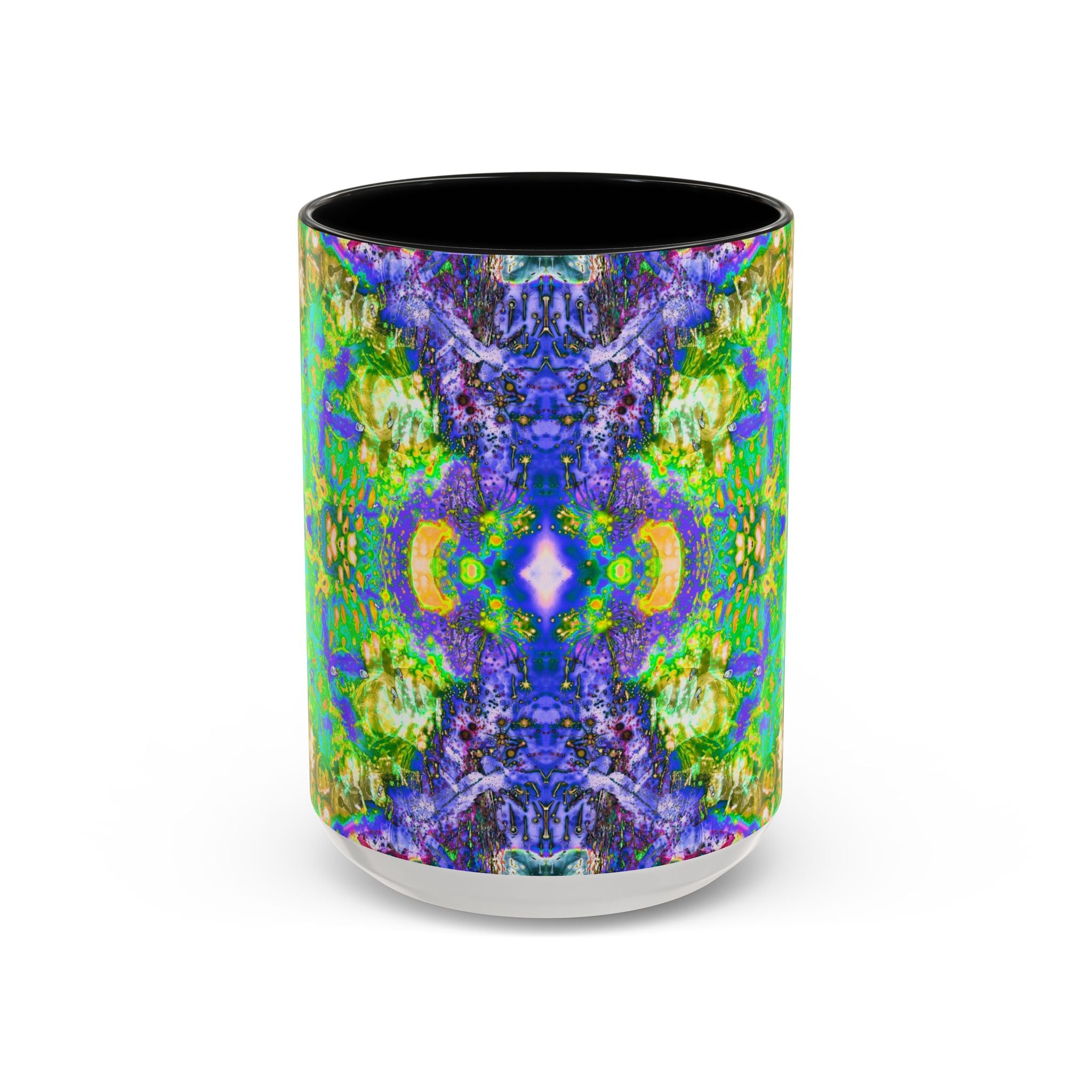 Intergalactic Infinity Coffee Mug — Colorful Psychedelic Art 11/15oz