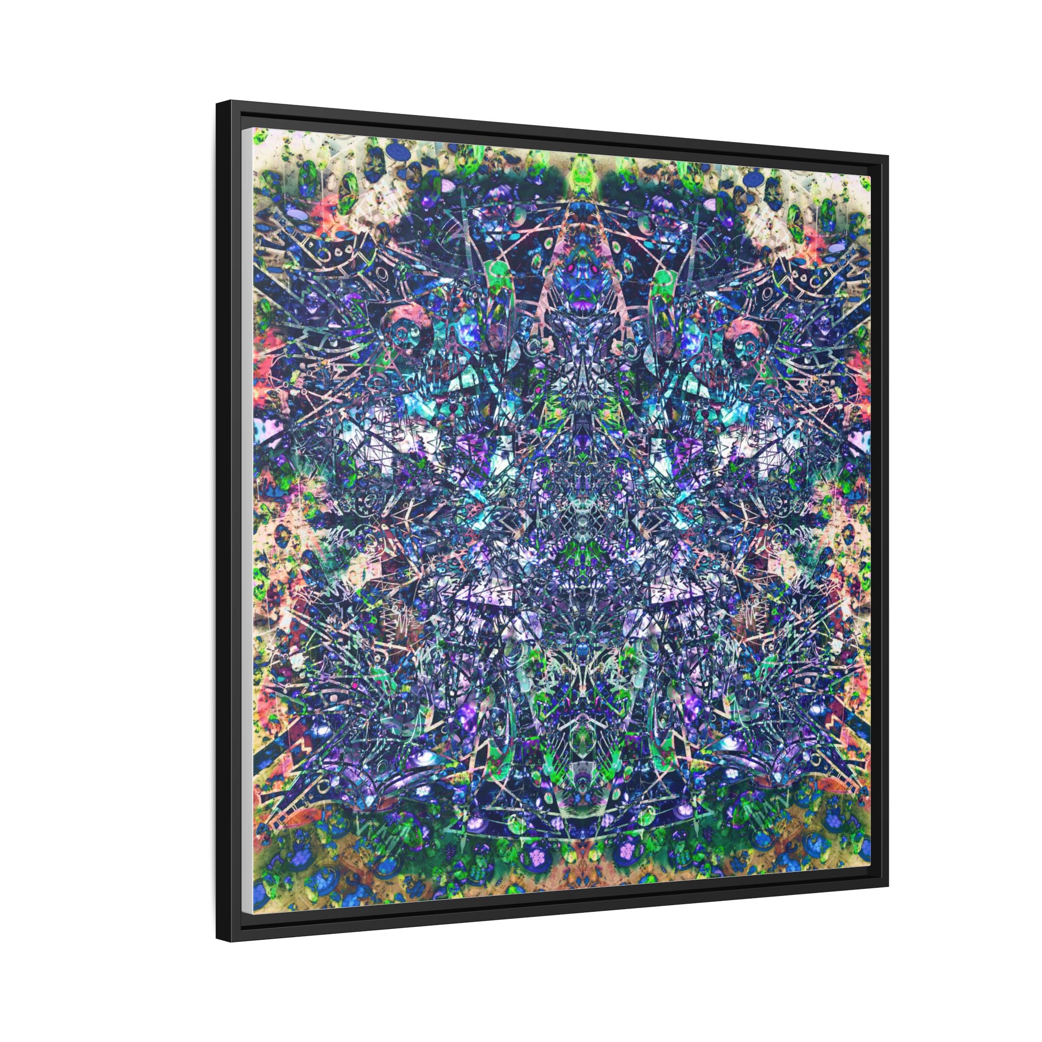 KAWABONGA Matte Canvas, Framed (Multi-color)