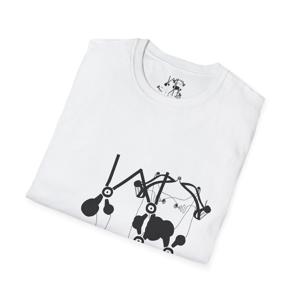 Dot Meets Dot Unisex Softstyle T-Shirt