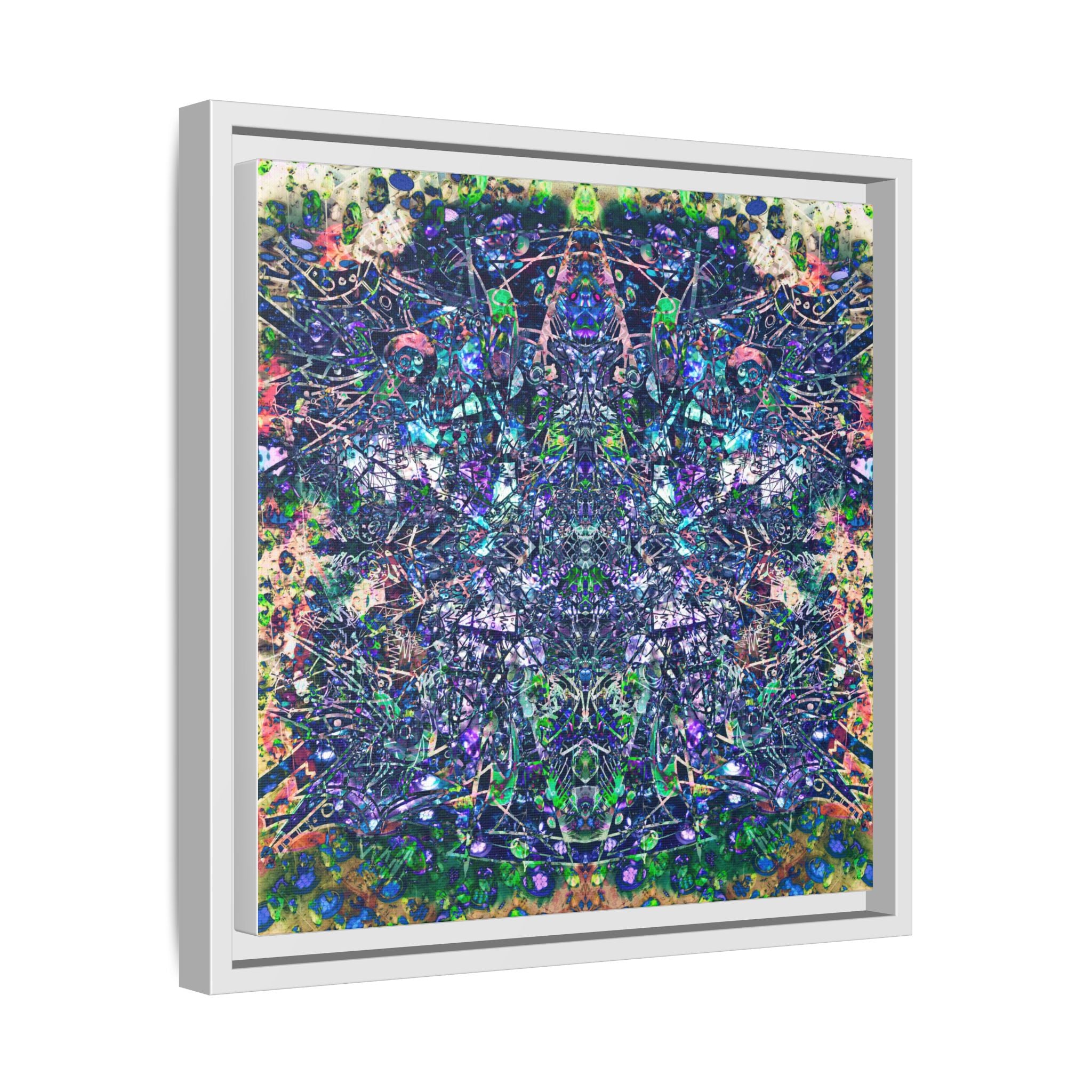 KAWABONGA Matte Canvas, Framed (Multi-color)