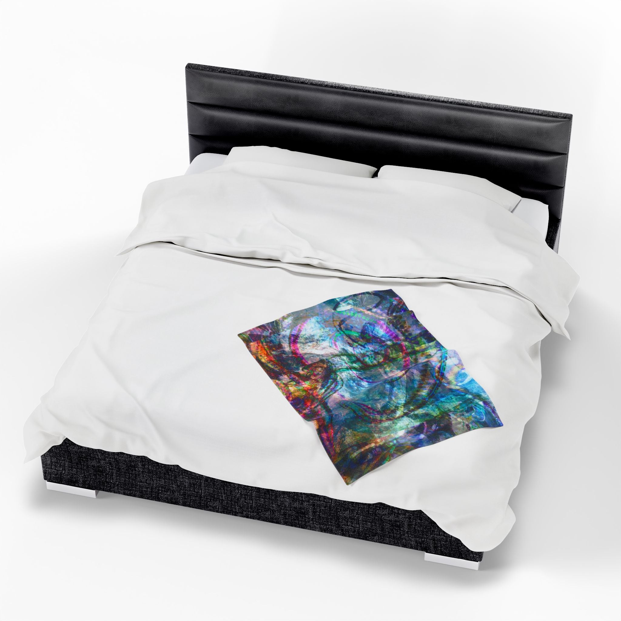 Mega Millionz Plush Blanket — Soft Multicolor Art Throw
