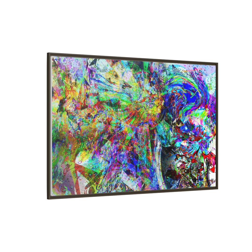 Barfing Beautifully Matte Canvas Print (Framed)