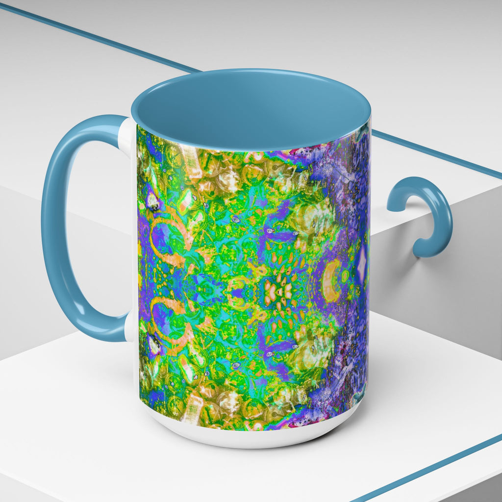 Intergalactic Infinity Coffee Mug — Colorful Psychedelic Art 11/15oz