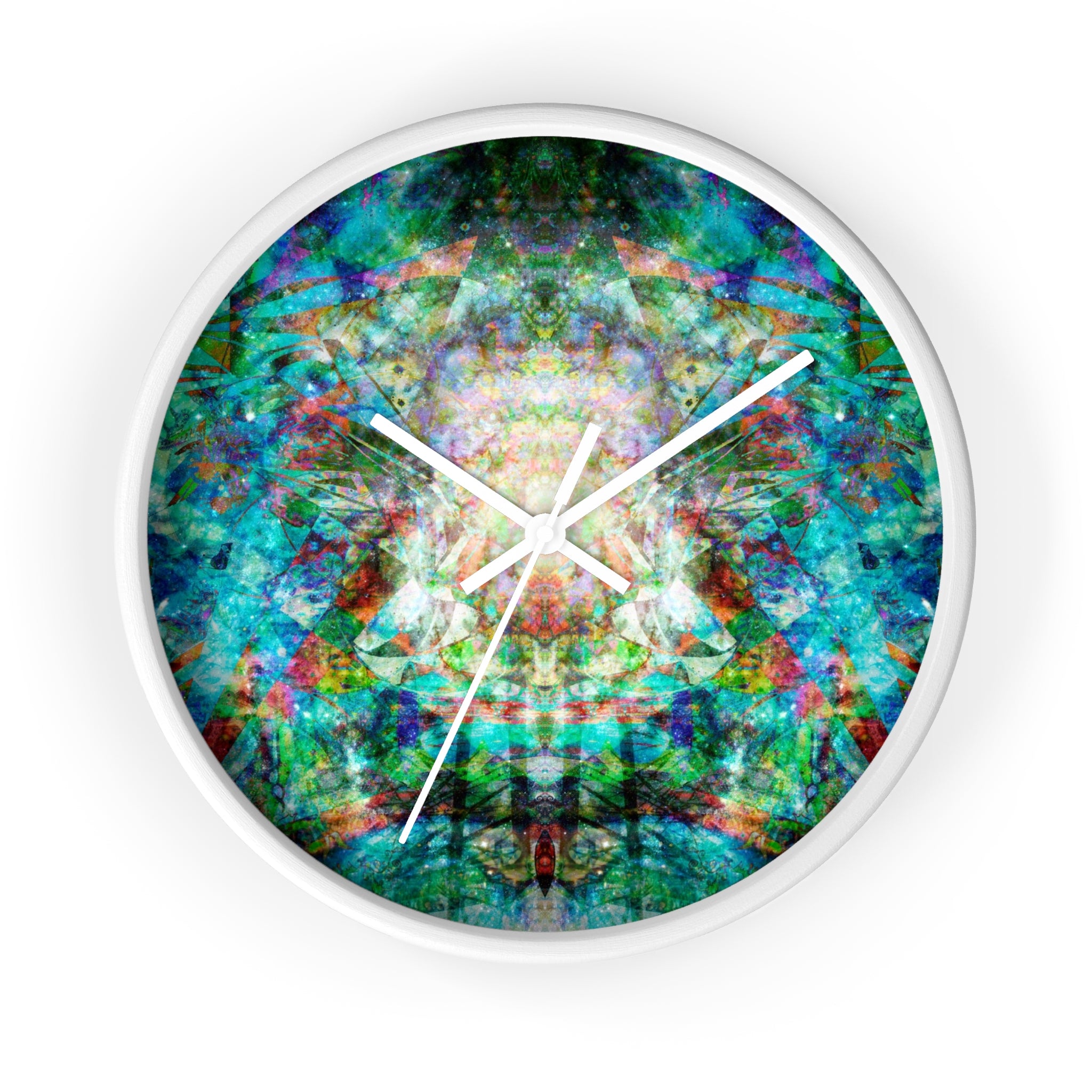 Face Glue Galaxy Hyperdimensional Pin Ball Wall Clock