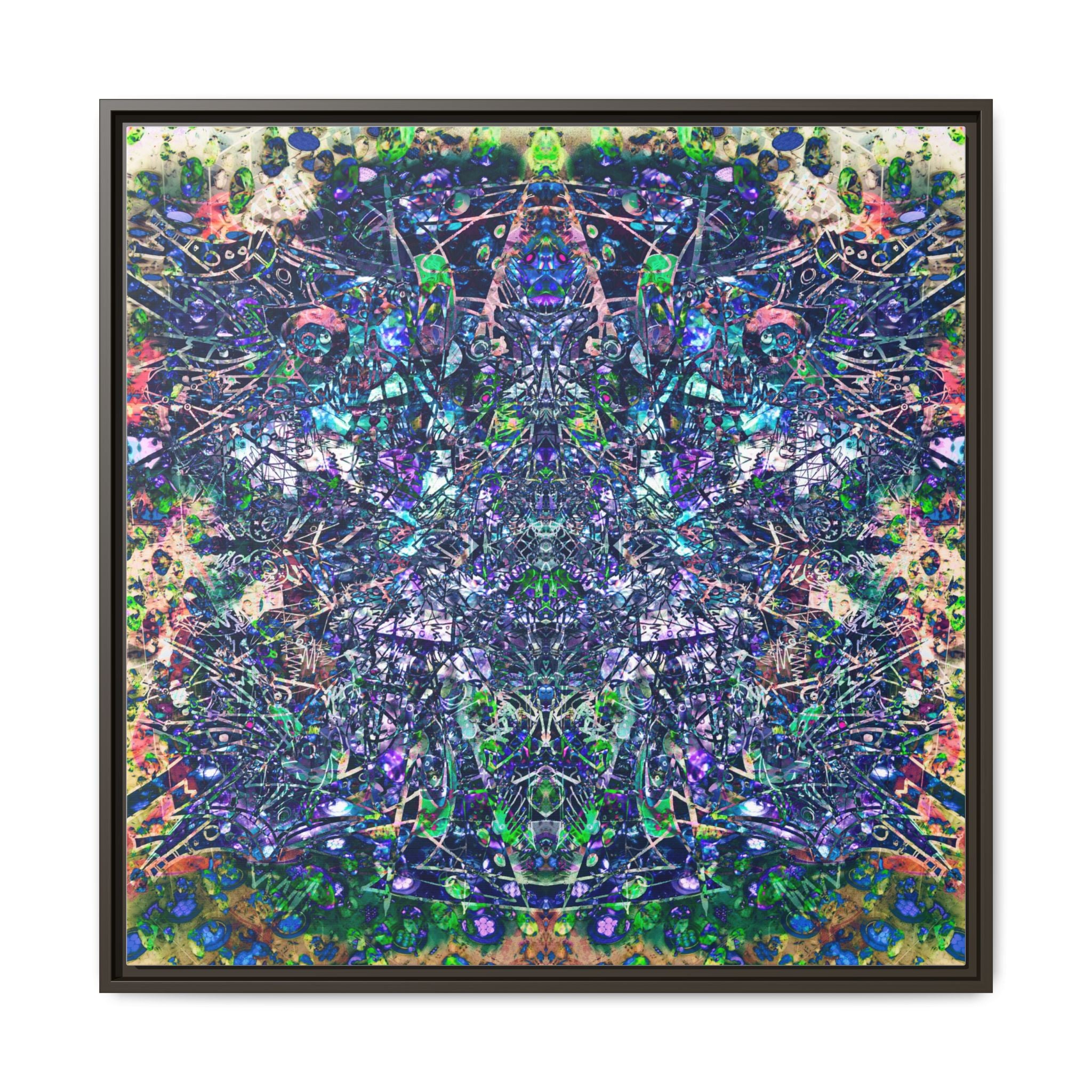 KAWABONGA Matte Canvas, Framed (Multi-color)