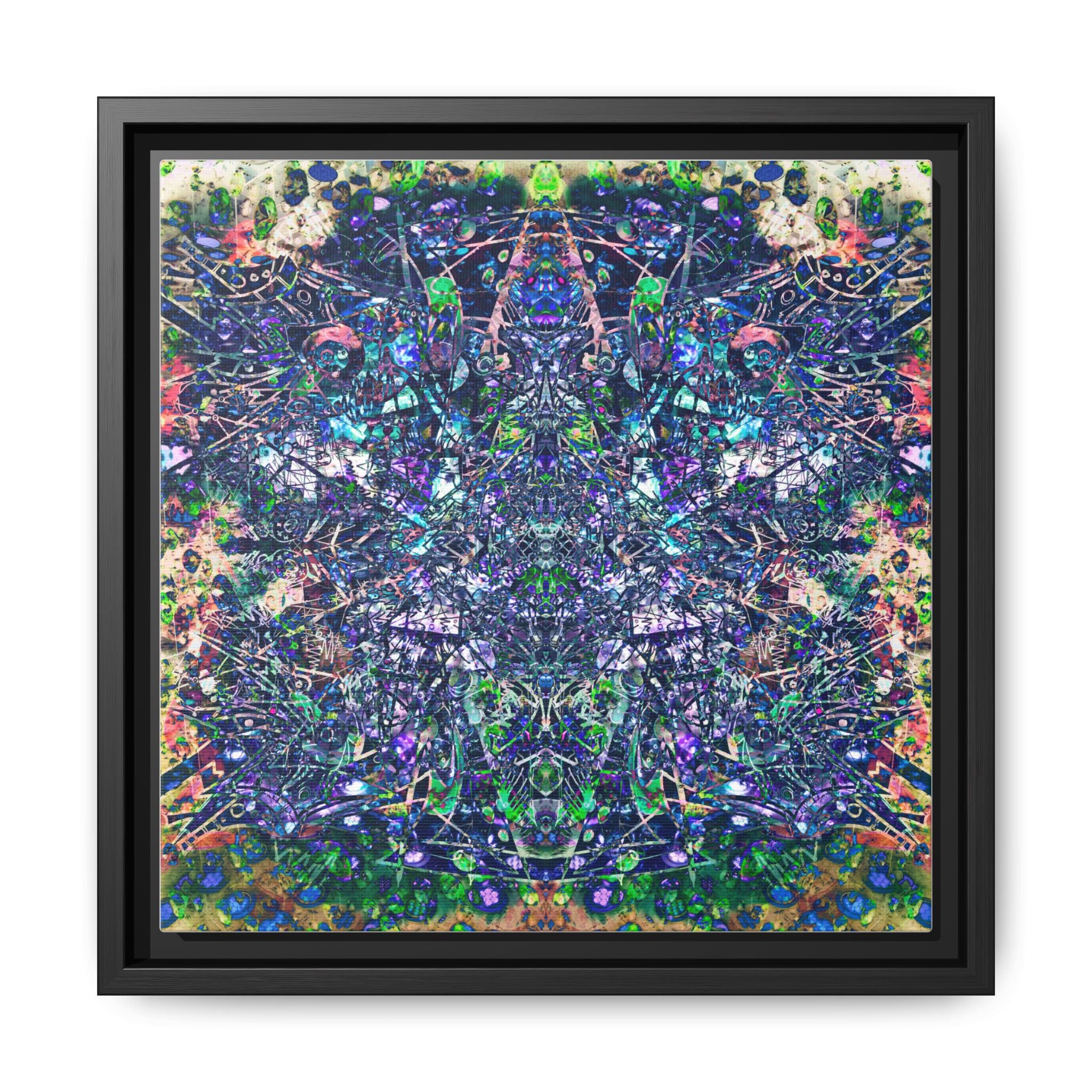 KAWABONGA Matte Canvas, Framed (Multi-color)