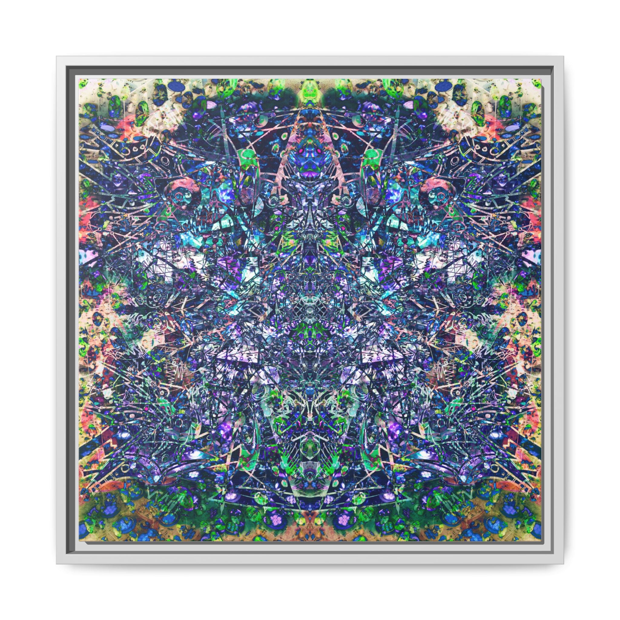 KAWABONGA Matte Canvas, Framed (Multi-color)