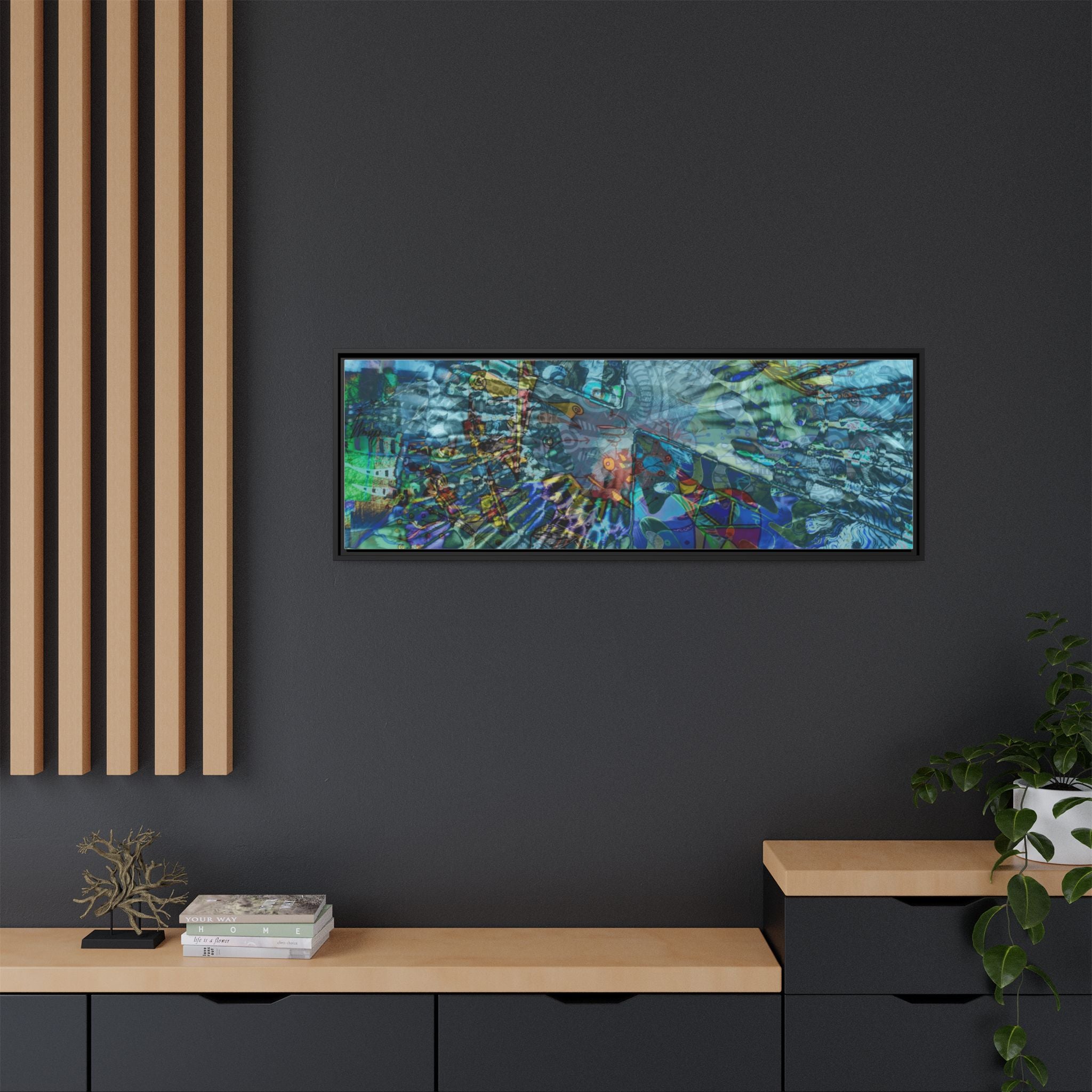 LucindaForevz21 Matte Canvas Framed Art