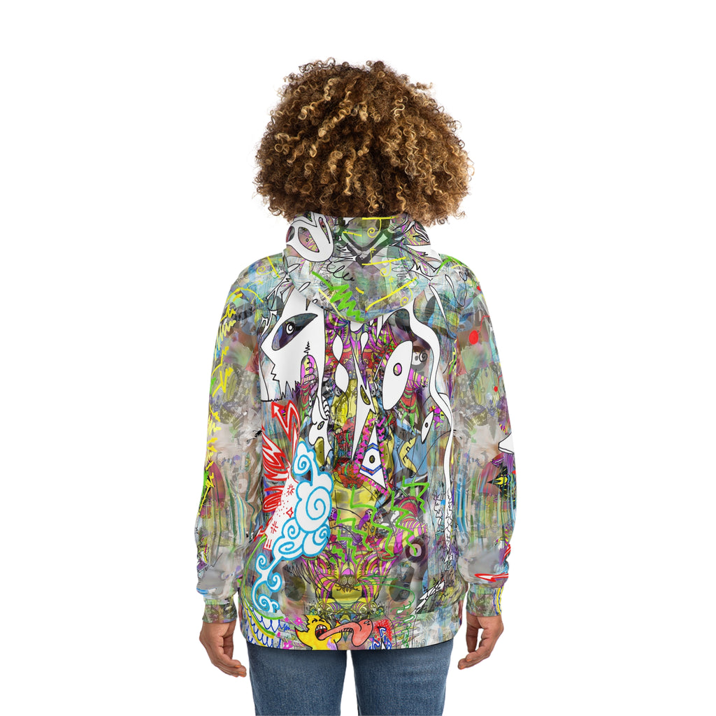 We Were Made To Love (Collaboration with Blair Jones) — All-Over Print Graffiti Art Hoodie — Vibrant Streetwear Pullover