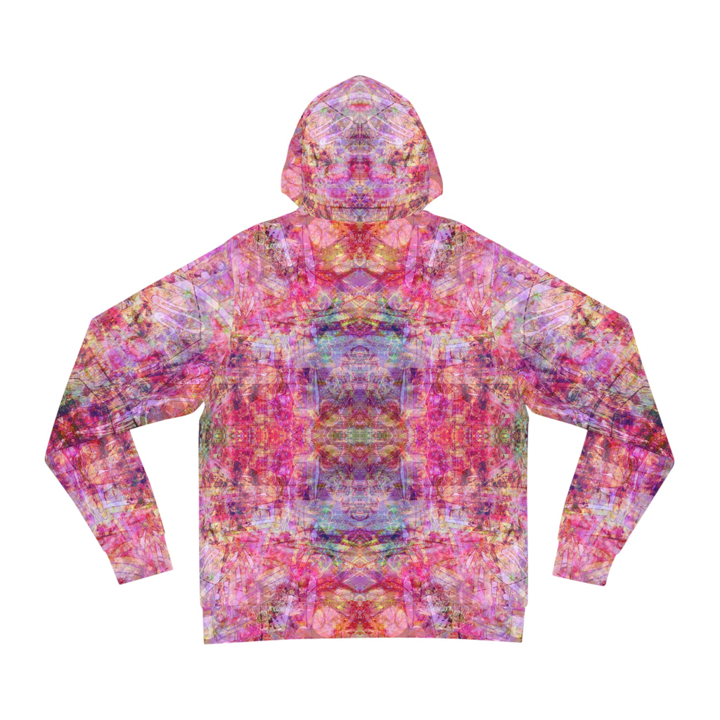 Beau If Ful M9 All-Over Print Hoodie — Vibrant Floral Abstract Fashion Hoodie