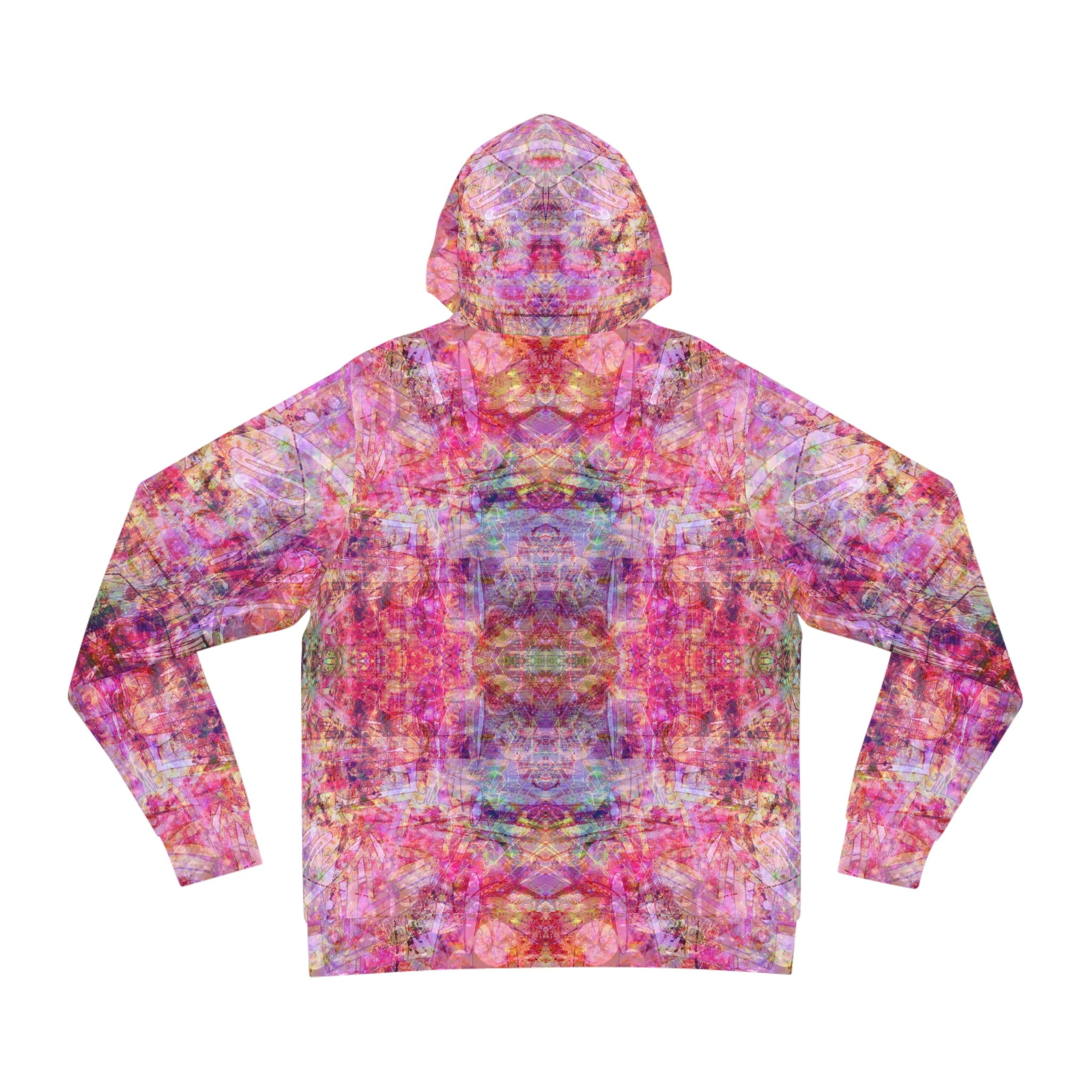 Beau If Ful M9 All-Over Print Hoodie — Vibrant Floral Abstract Fashion Hoodie