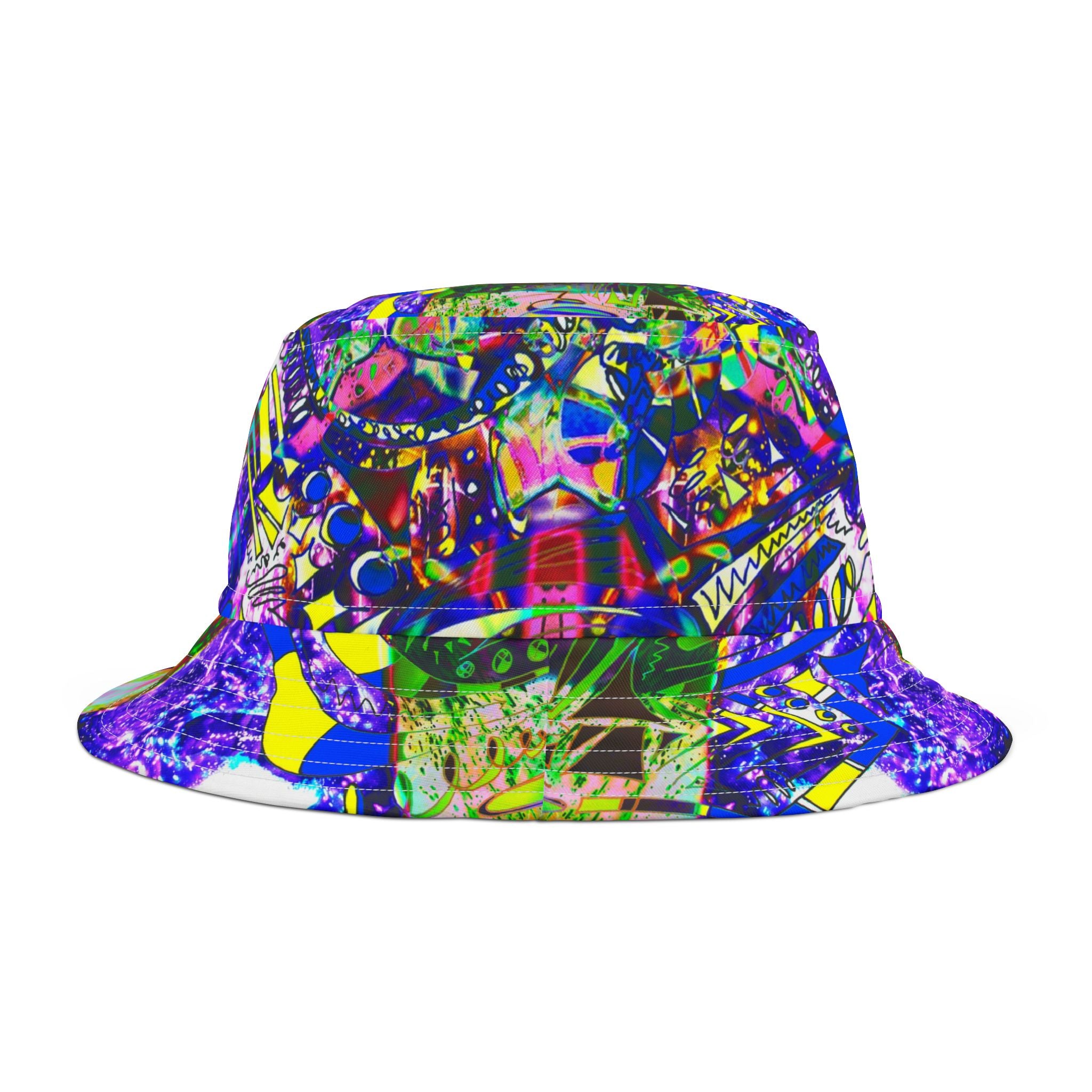 Alien Darkness 9 Bucket Hat — All-Over Print Festival Hat