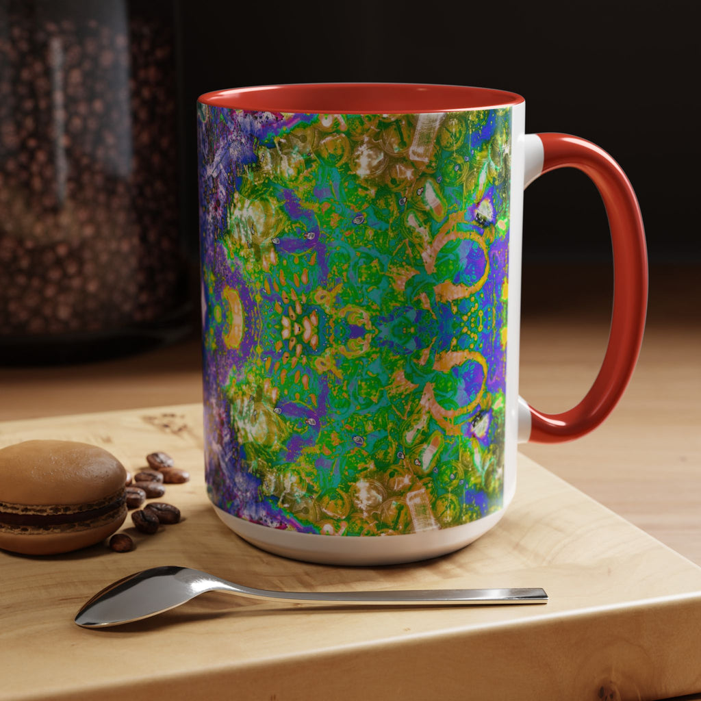 Intergalactic Infinity Coffee Mug — Colorful Psychedelic Art 11/15oz