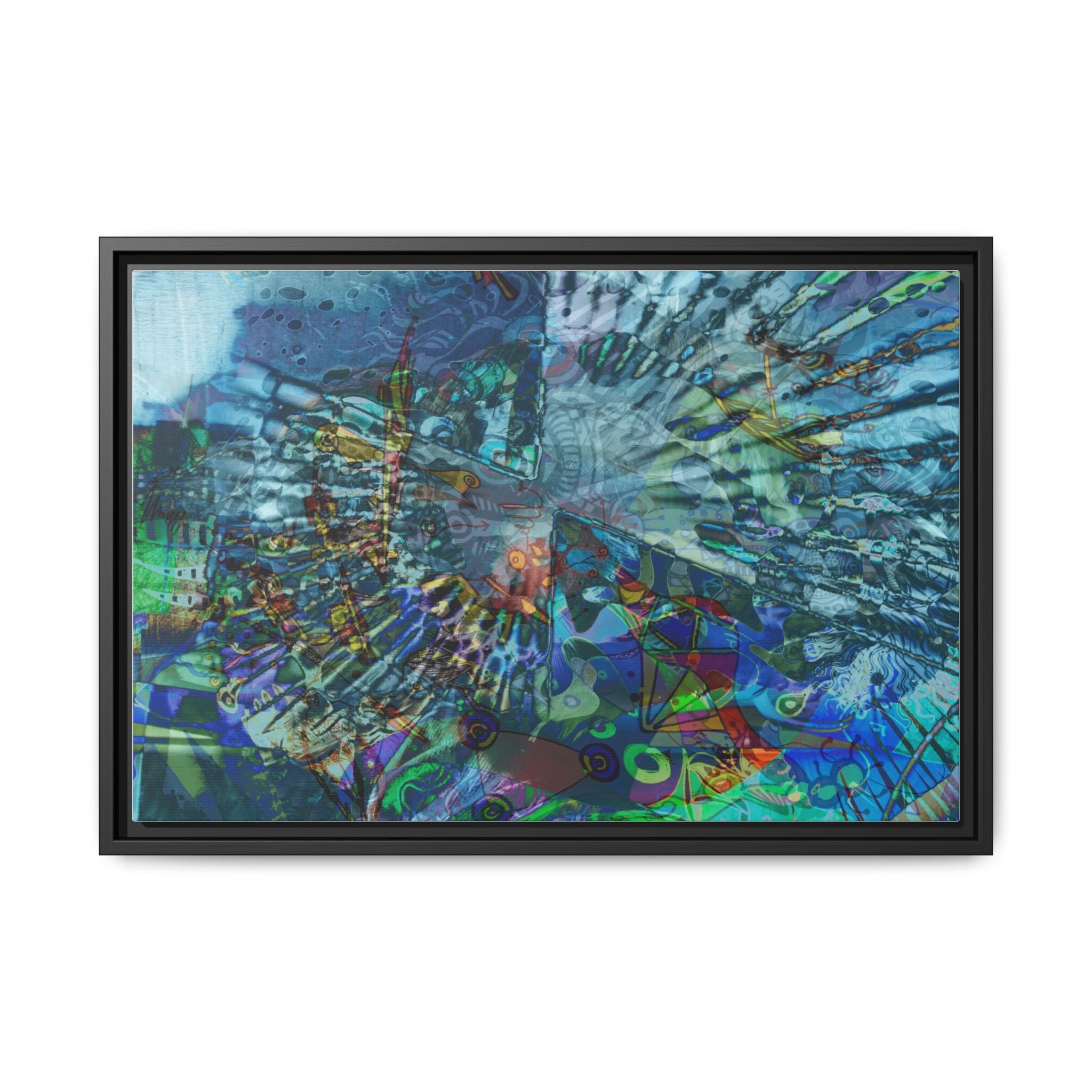 LucindaForevz21 Matte Canvas Framed Art