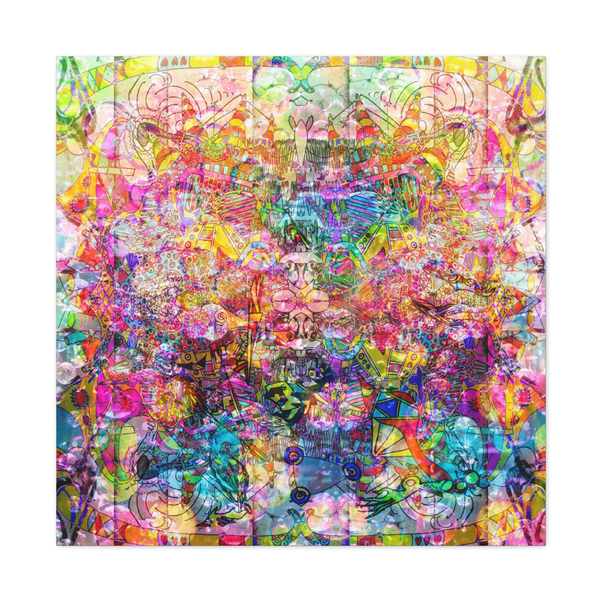 Dance Like There's No Tomorrow  — Colorful Stretched Wall Decor