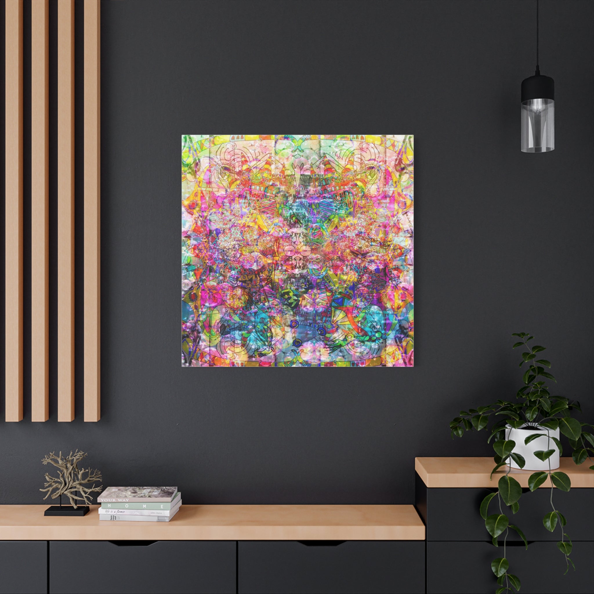 Dance Like There's No Tomorrow  — Colorful Stretched Wall Decor