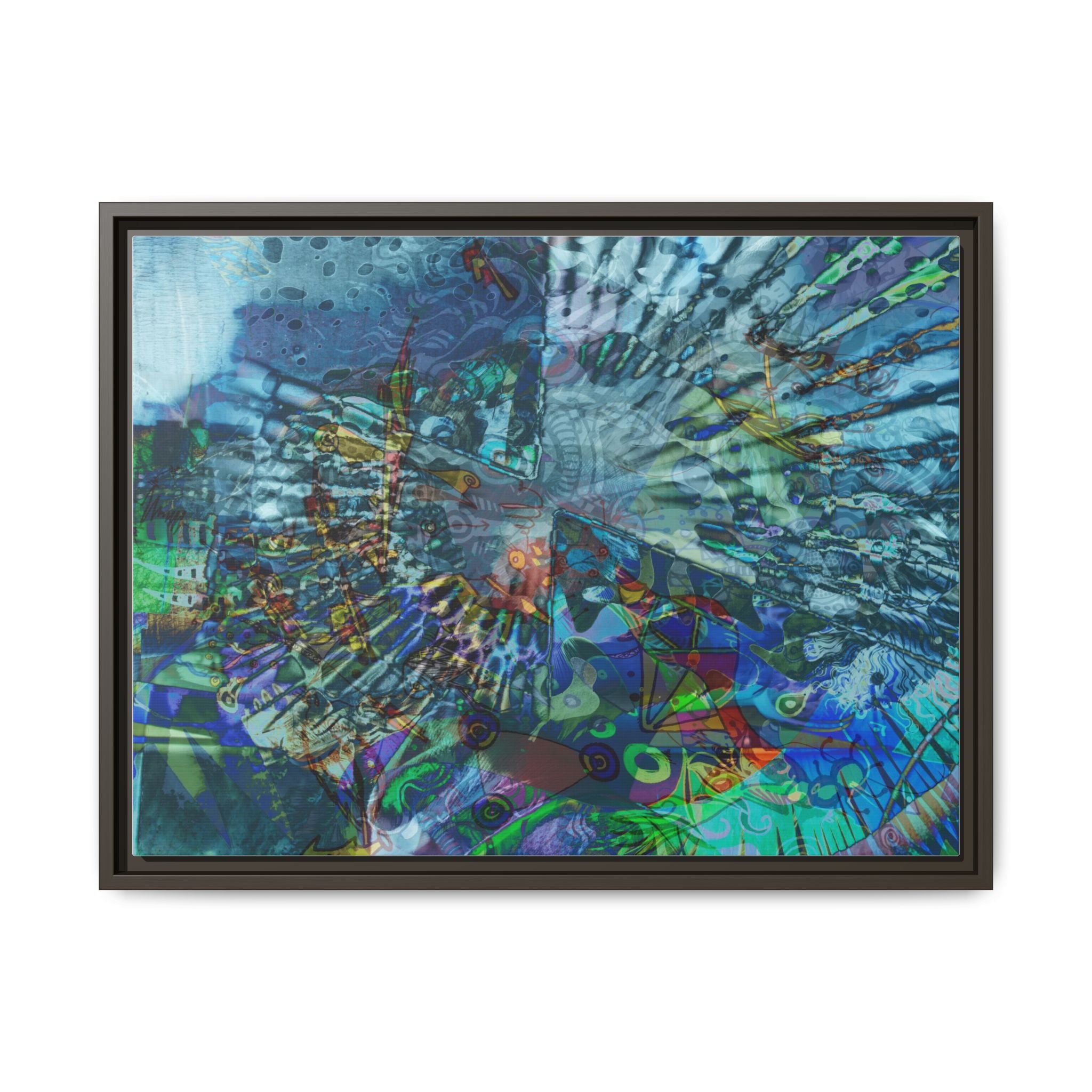 LucindaForevz21 Matte Canvas Framed Art