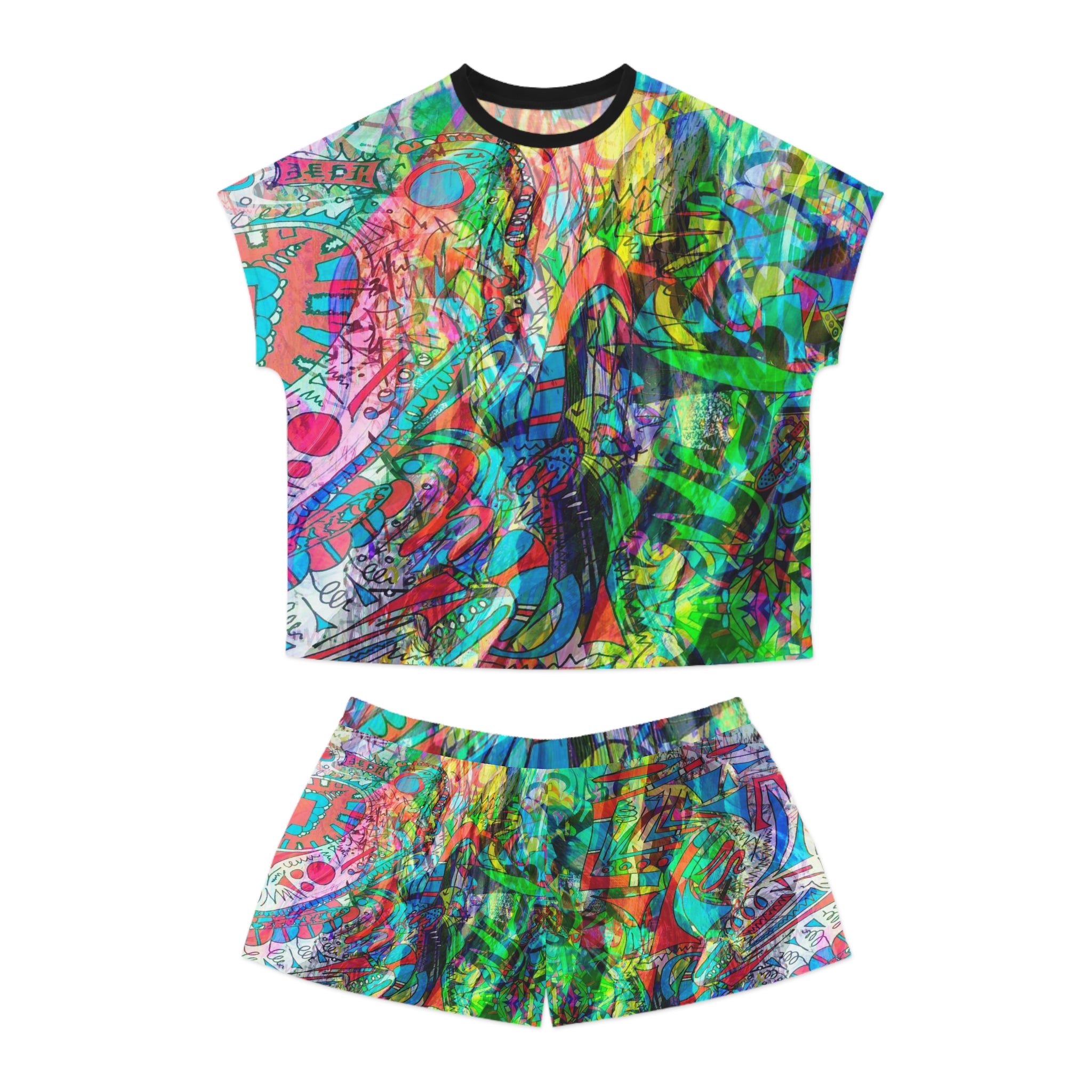 Floating Forever 9 Women's Short Pajama Set