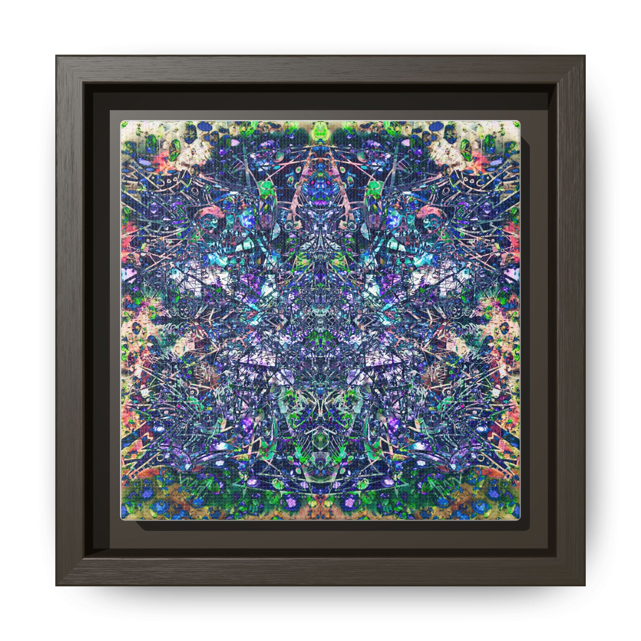 KAWABONGA Matte Canvas, Framed (Multi-color)