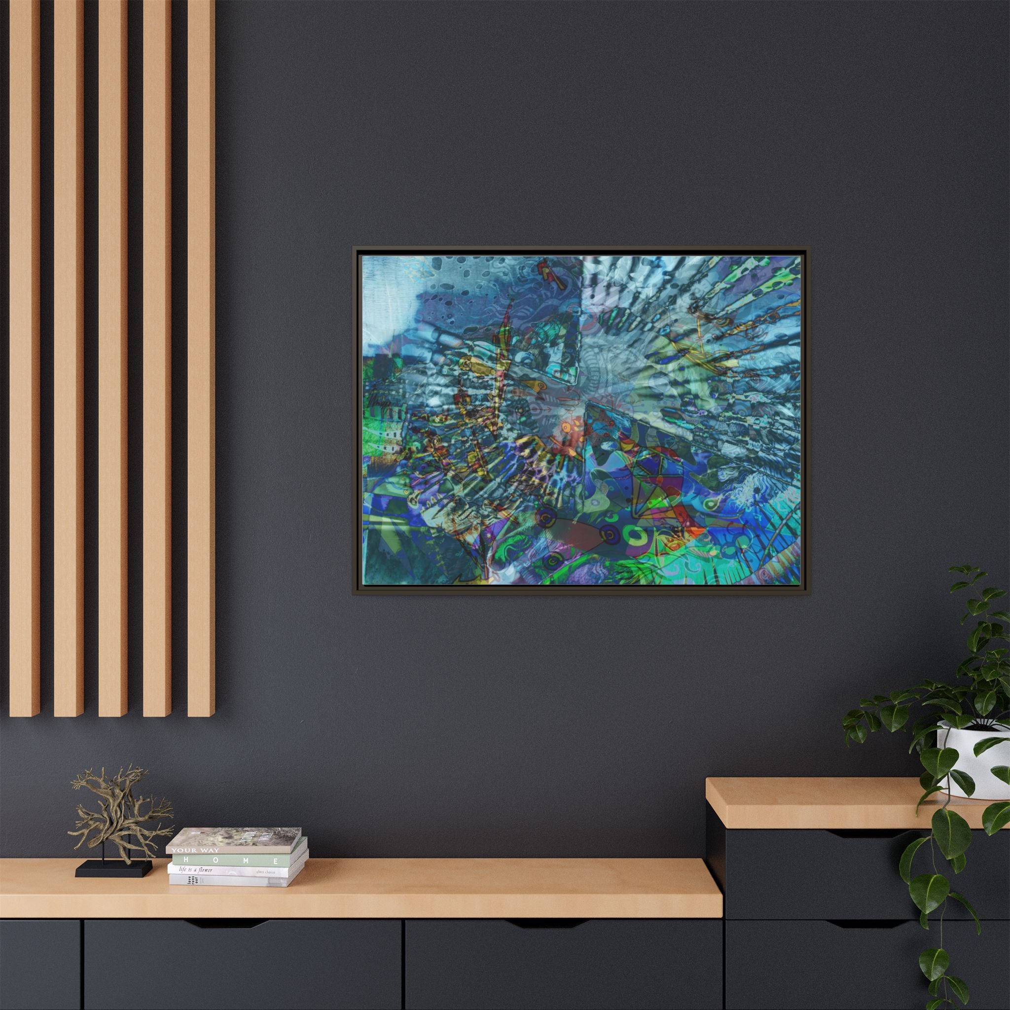 LucindaForevz21 Matte Canvas Framed Art