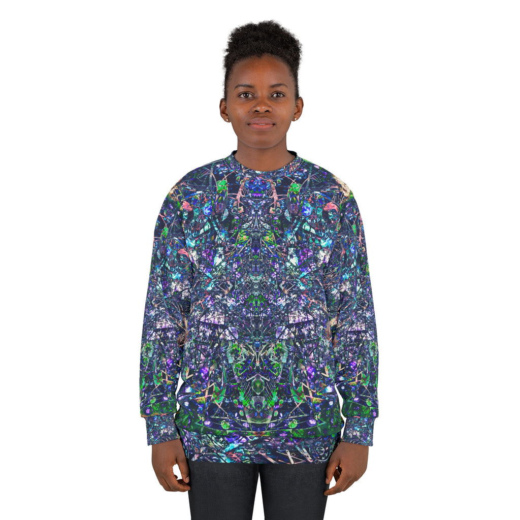 KAWABONGA Kaleidoscope Forest All-Over Print Sweatshirt