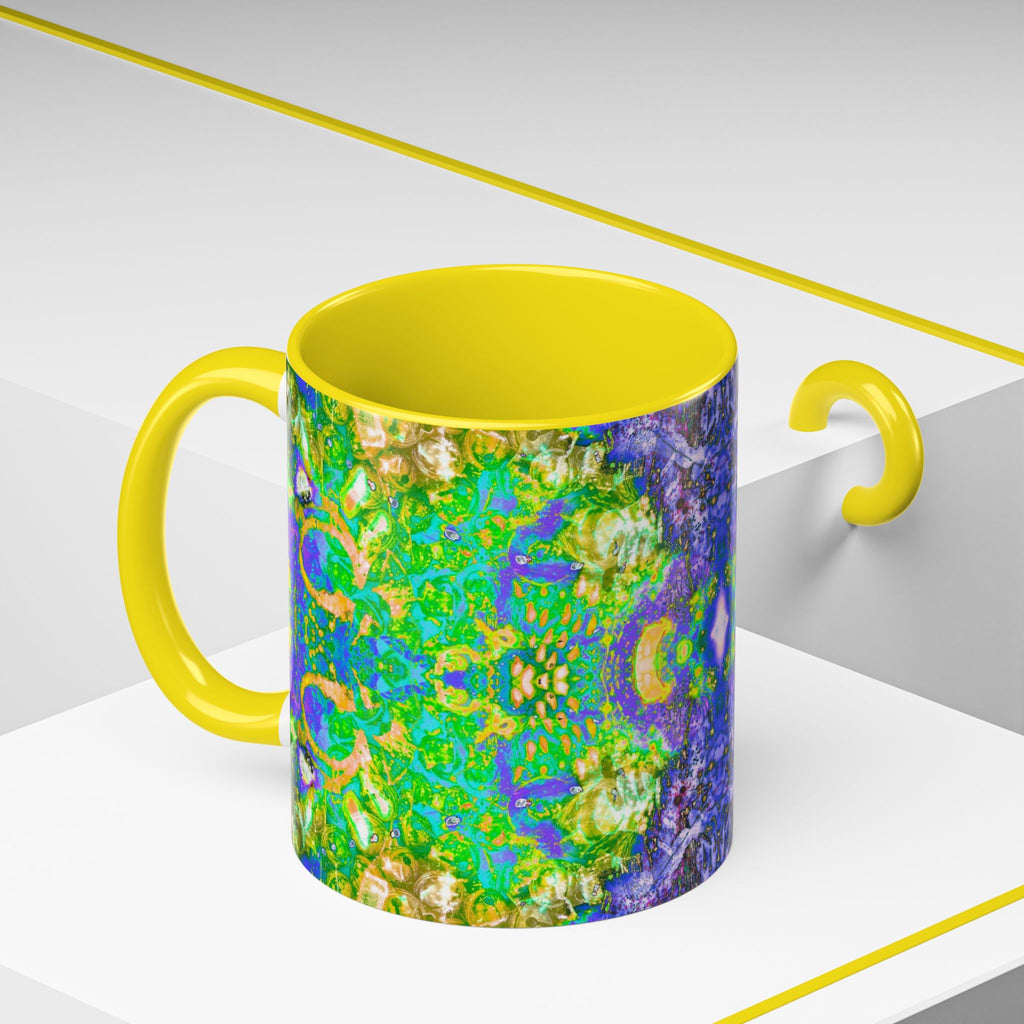 Intergalactic Infinity Coffee Mug — Colorful Psychedelic Art 11/15oz