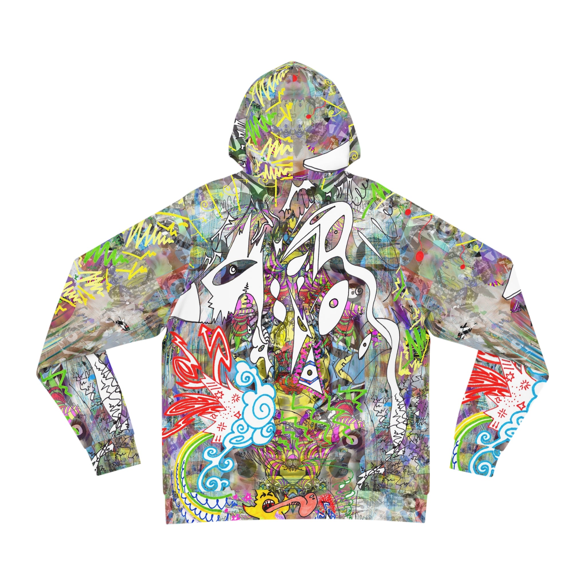 We Were Made To Love (Collaboration with Blair Jones) — All-Over Print Graffiti Art Hoodie — Vibrant Streetwear Pullover