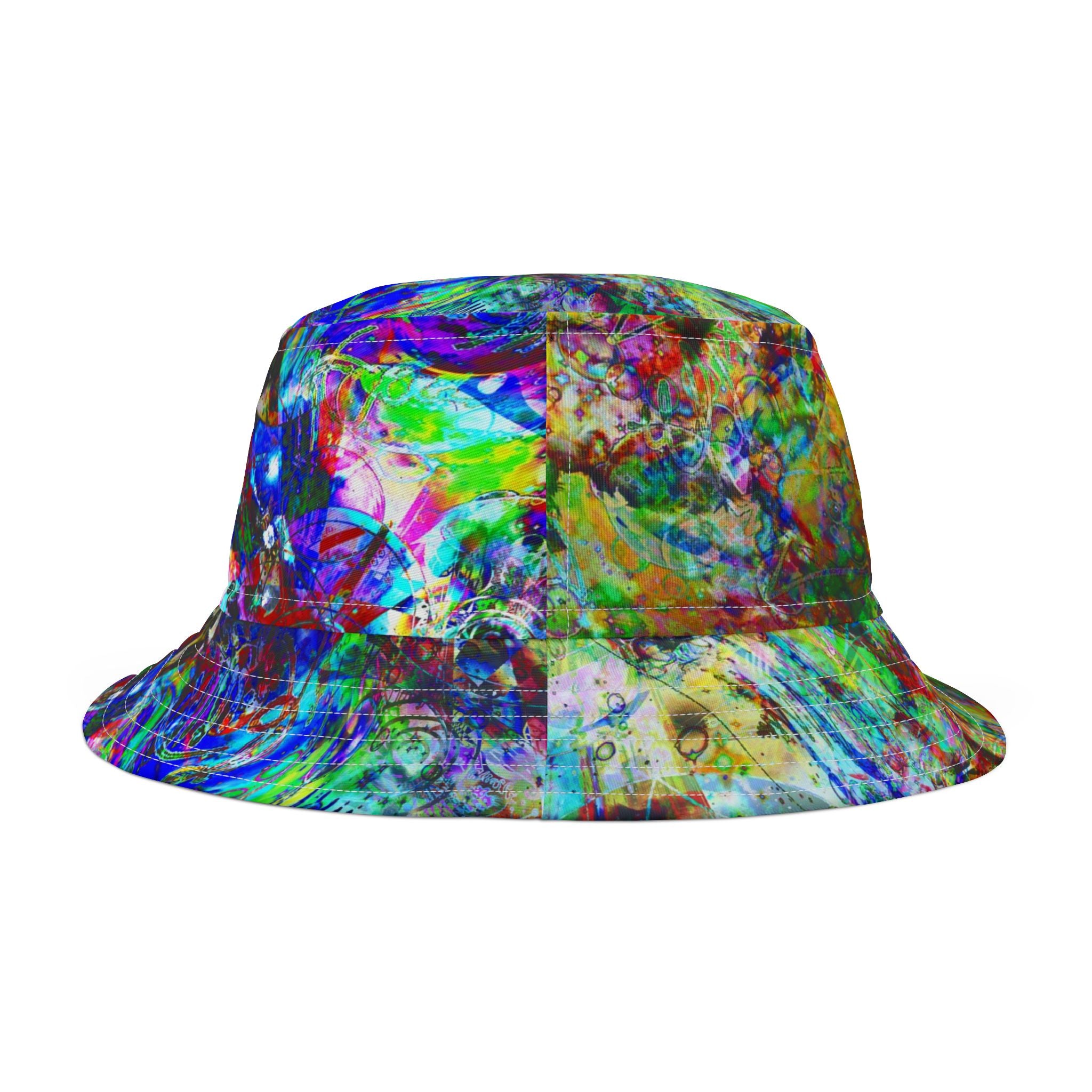 Barfing Beautifully Bucket Hat — Vibrant All-Over-Print Sun Hat